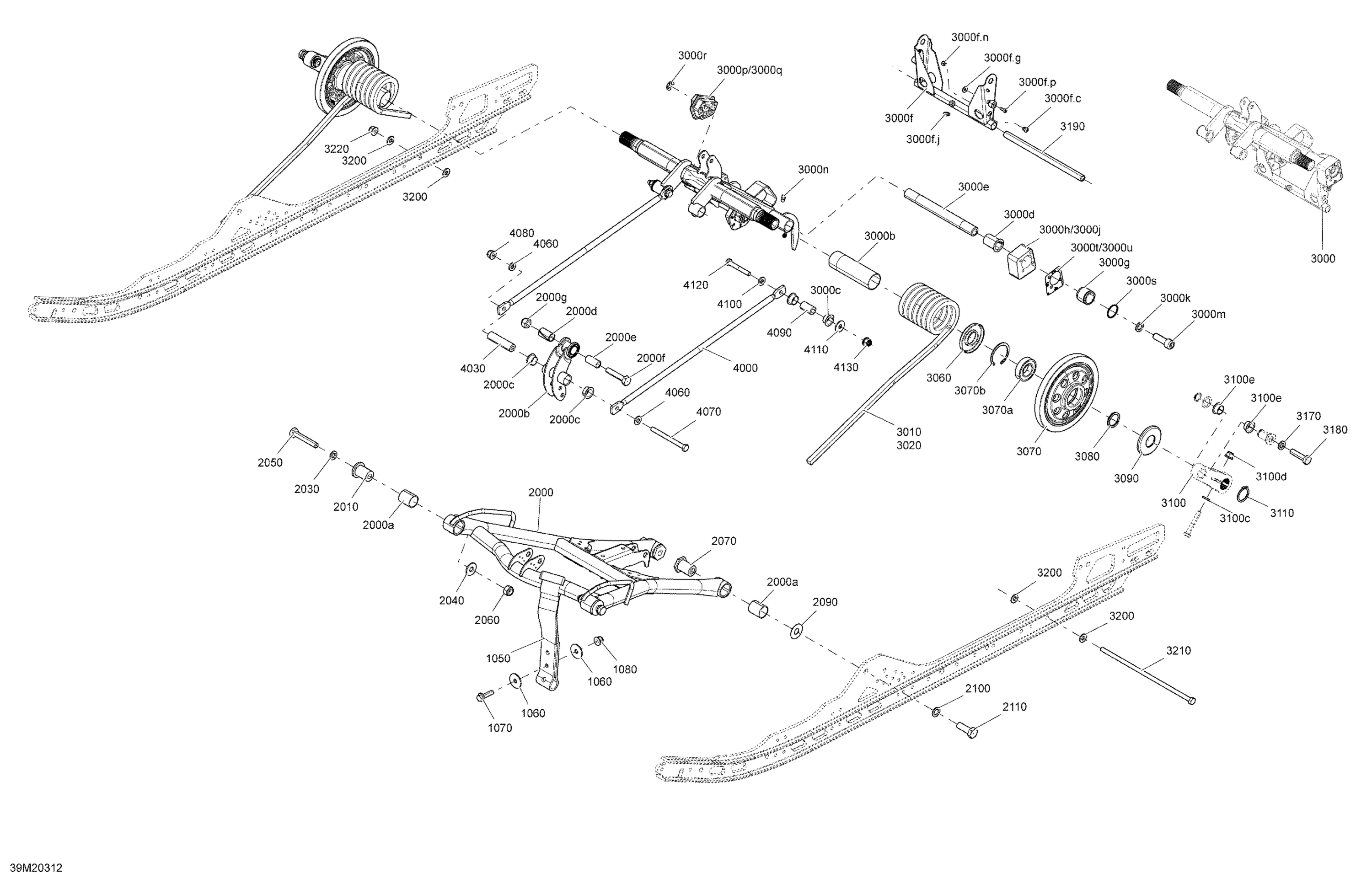 Suspension, Rear - Upper Section