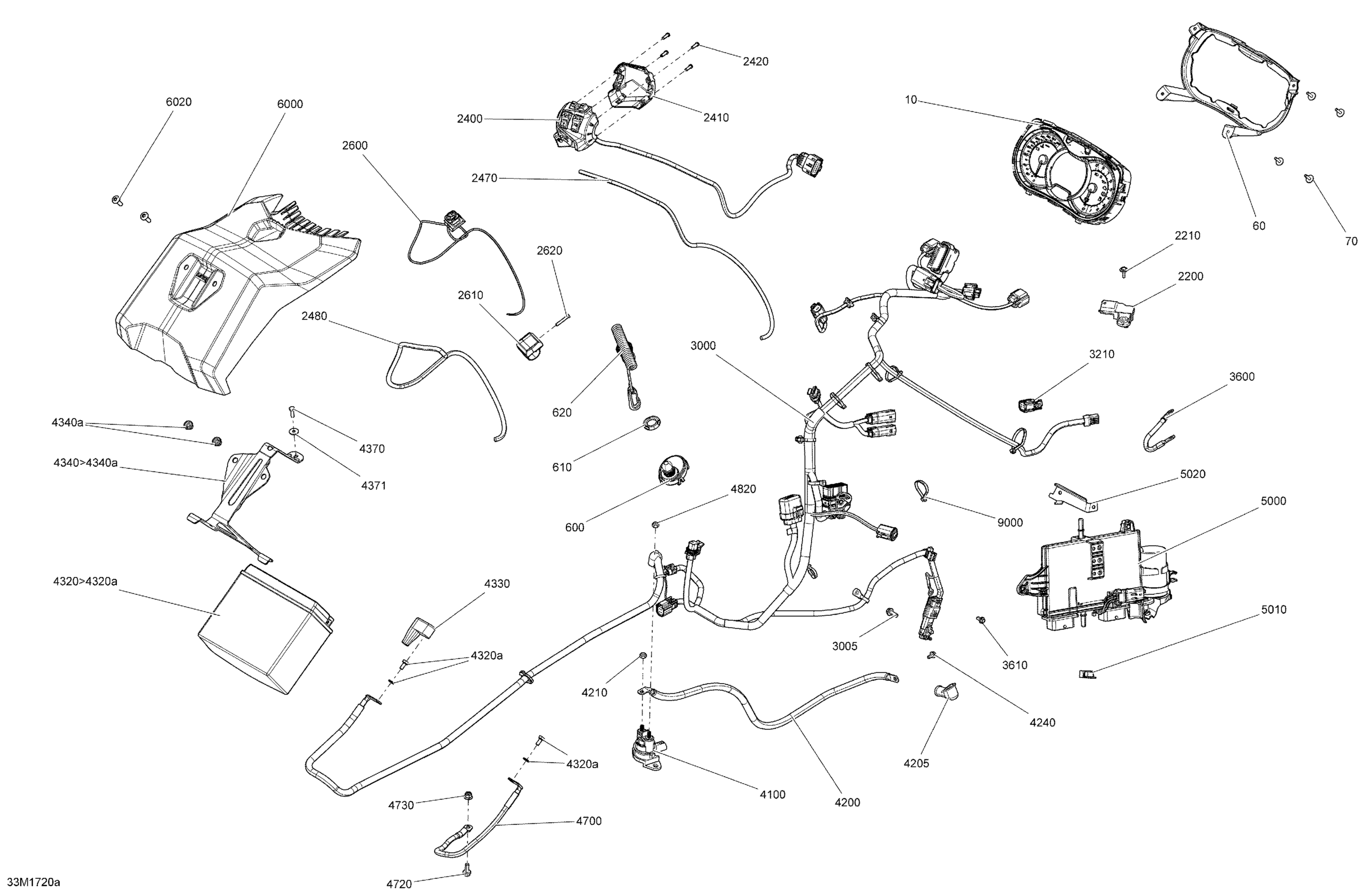 Electrical System - With Electric Start