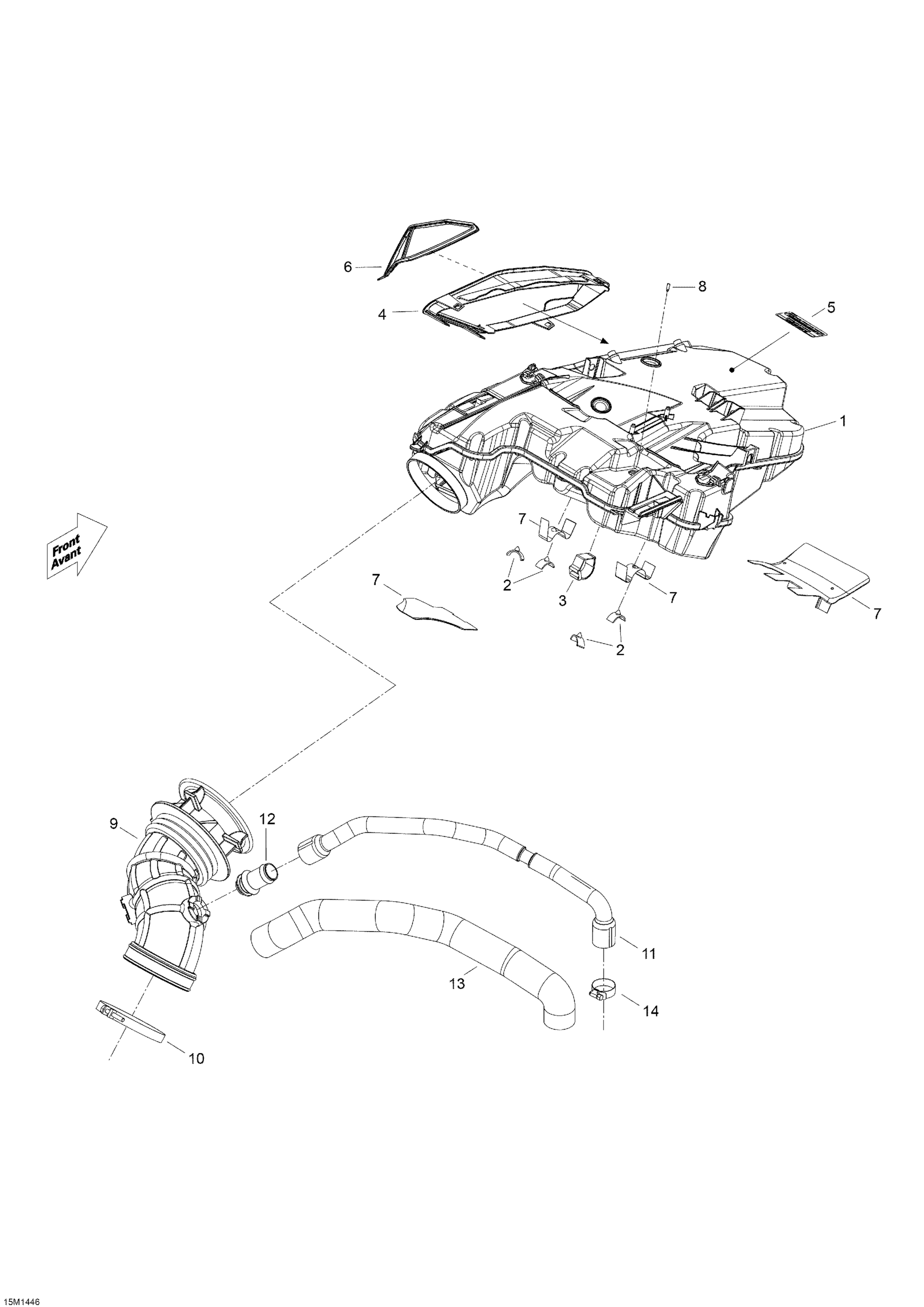 Схема узла: Air Intake System