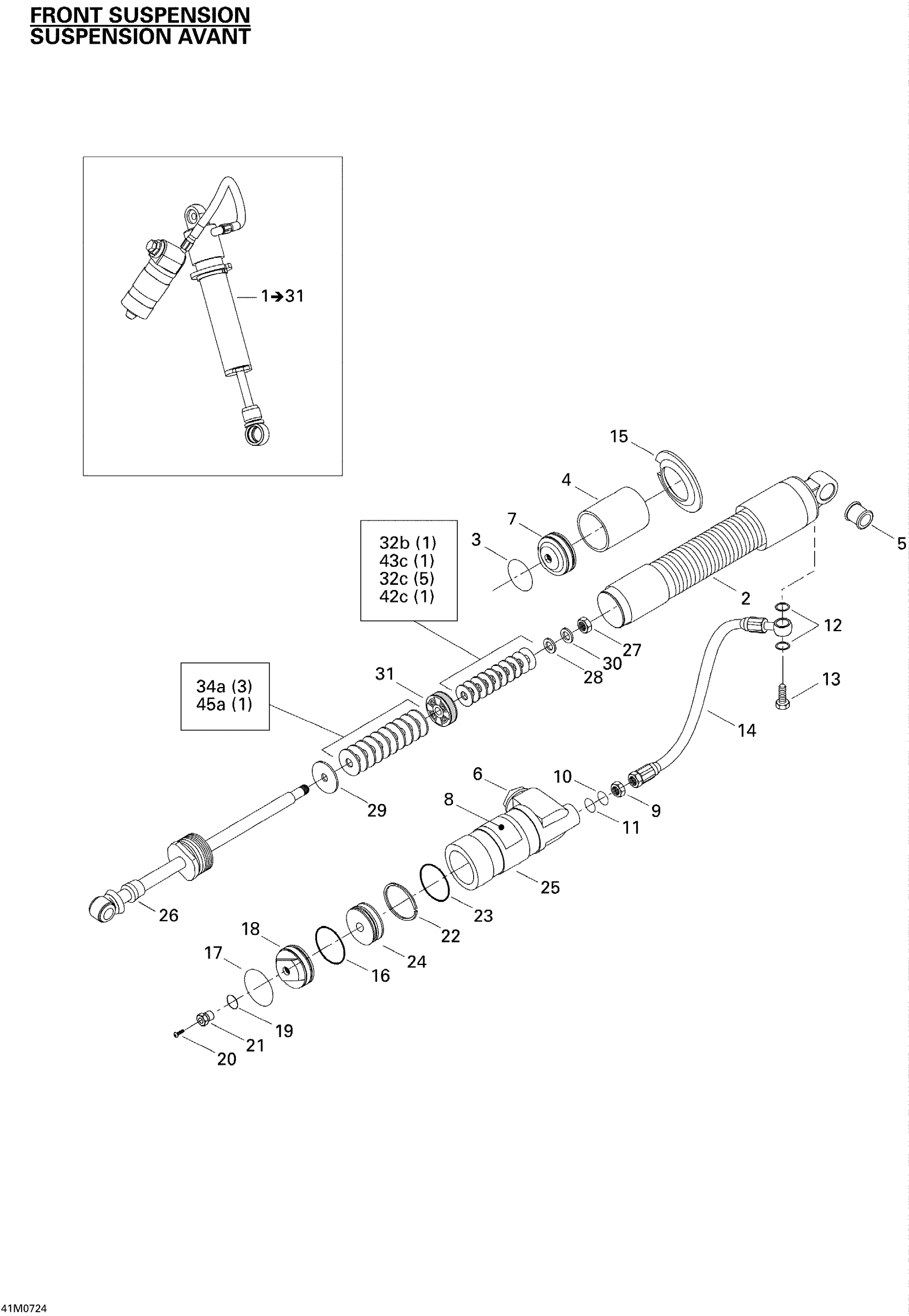 Take Apart Shock, Front