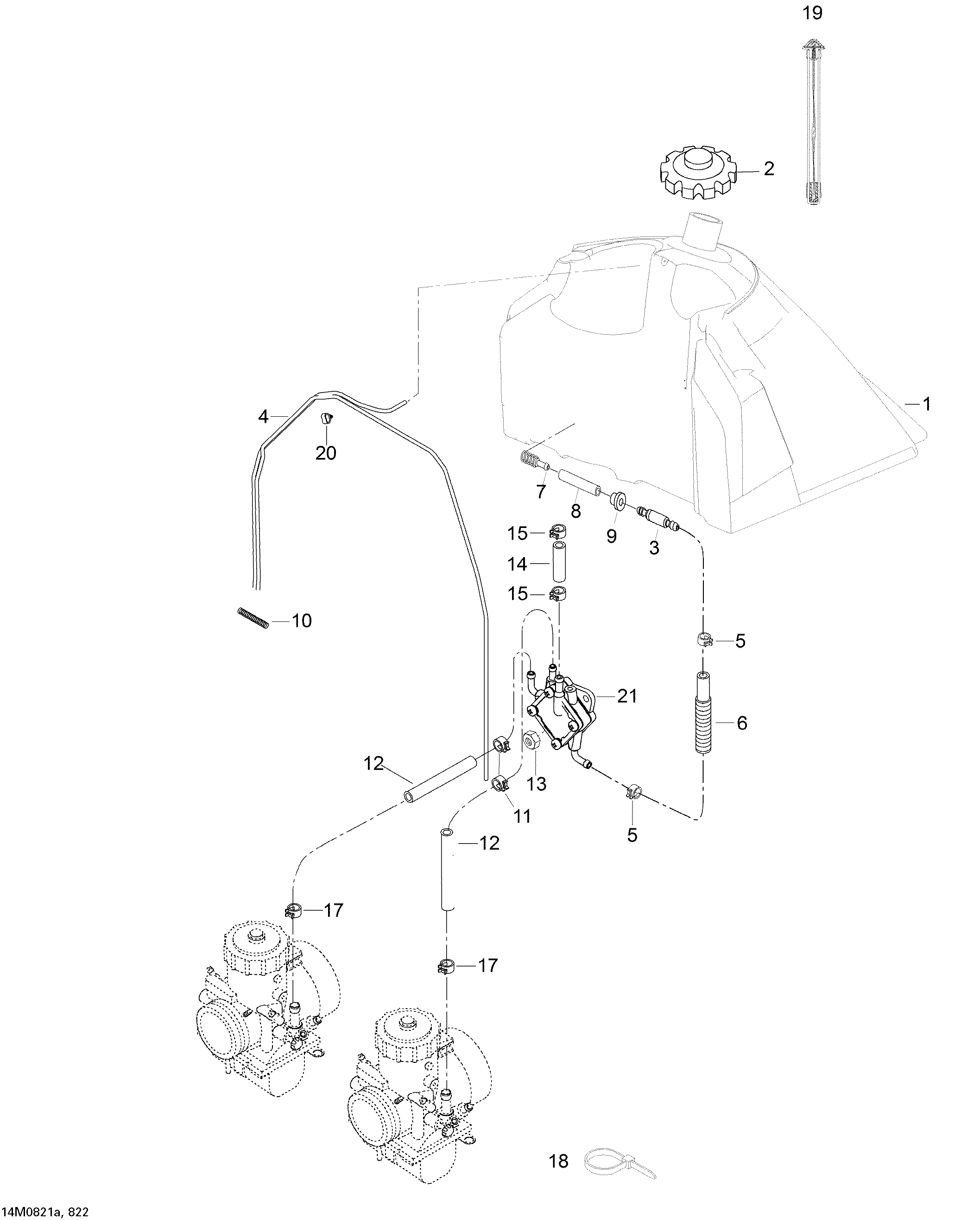 Fuel System WT 600