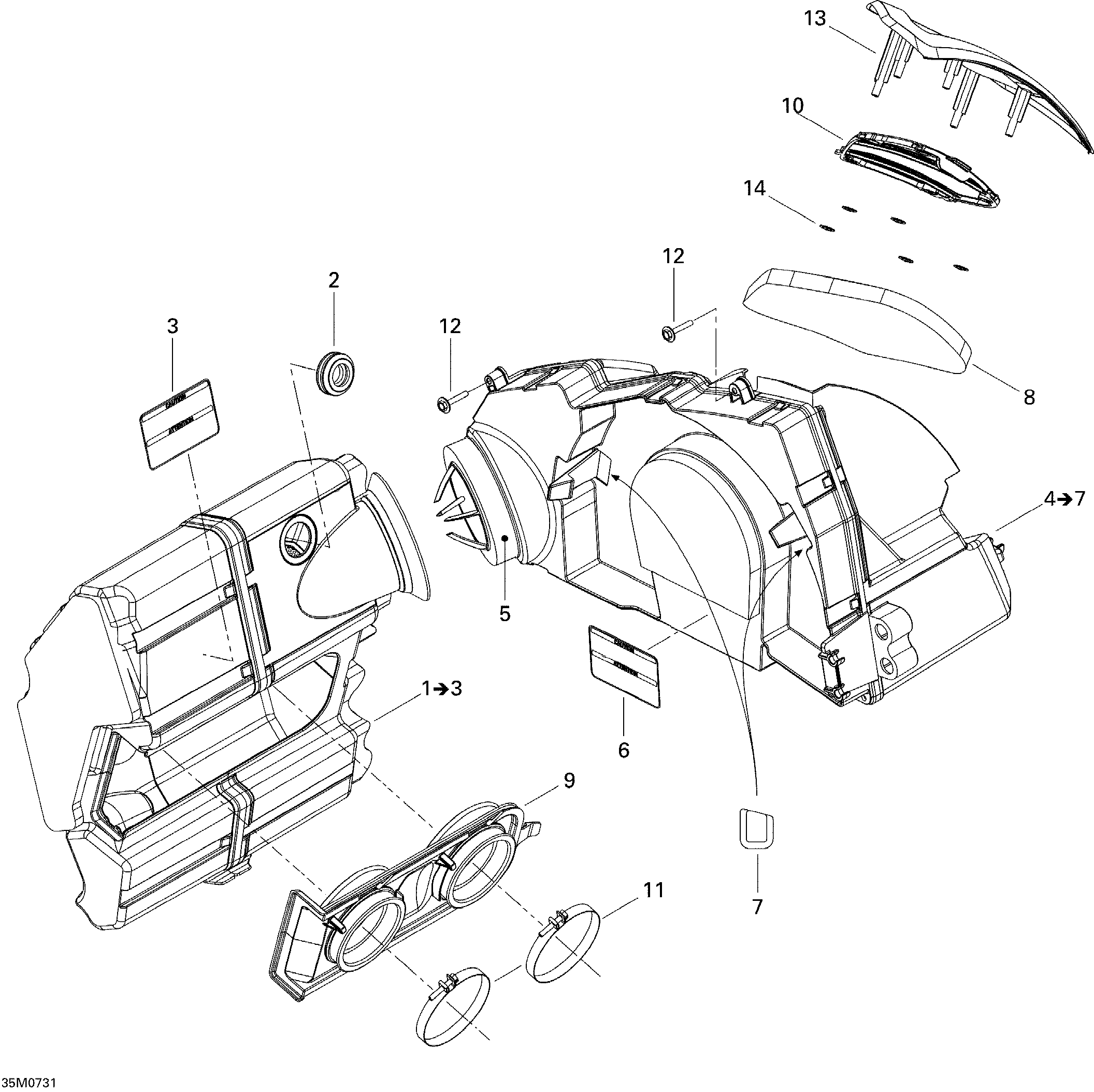 Схема узла: Air Intake System