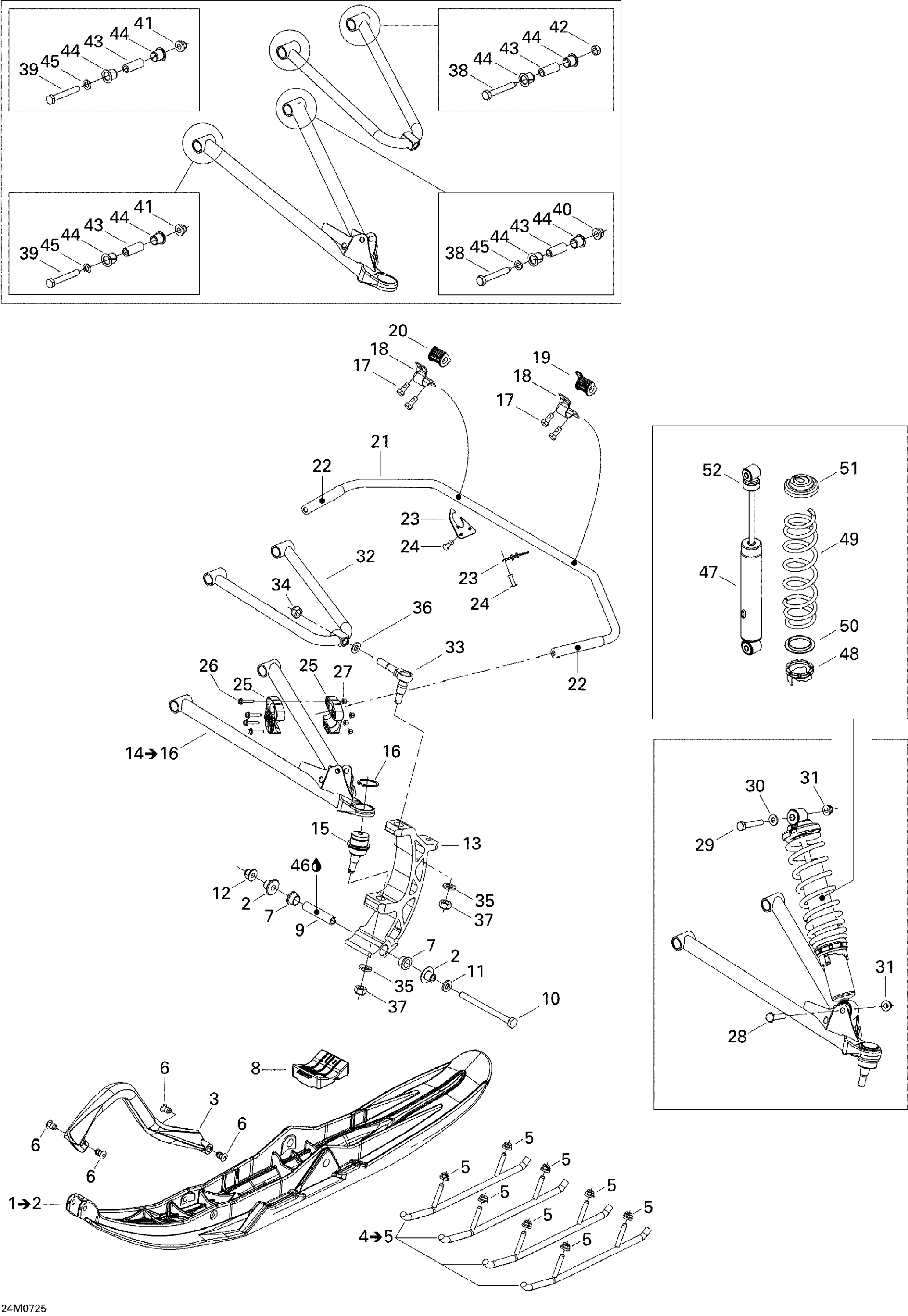 Front Suspension And Ski Sport