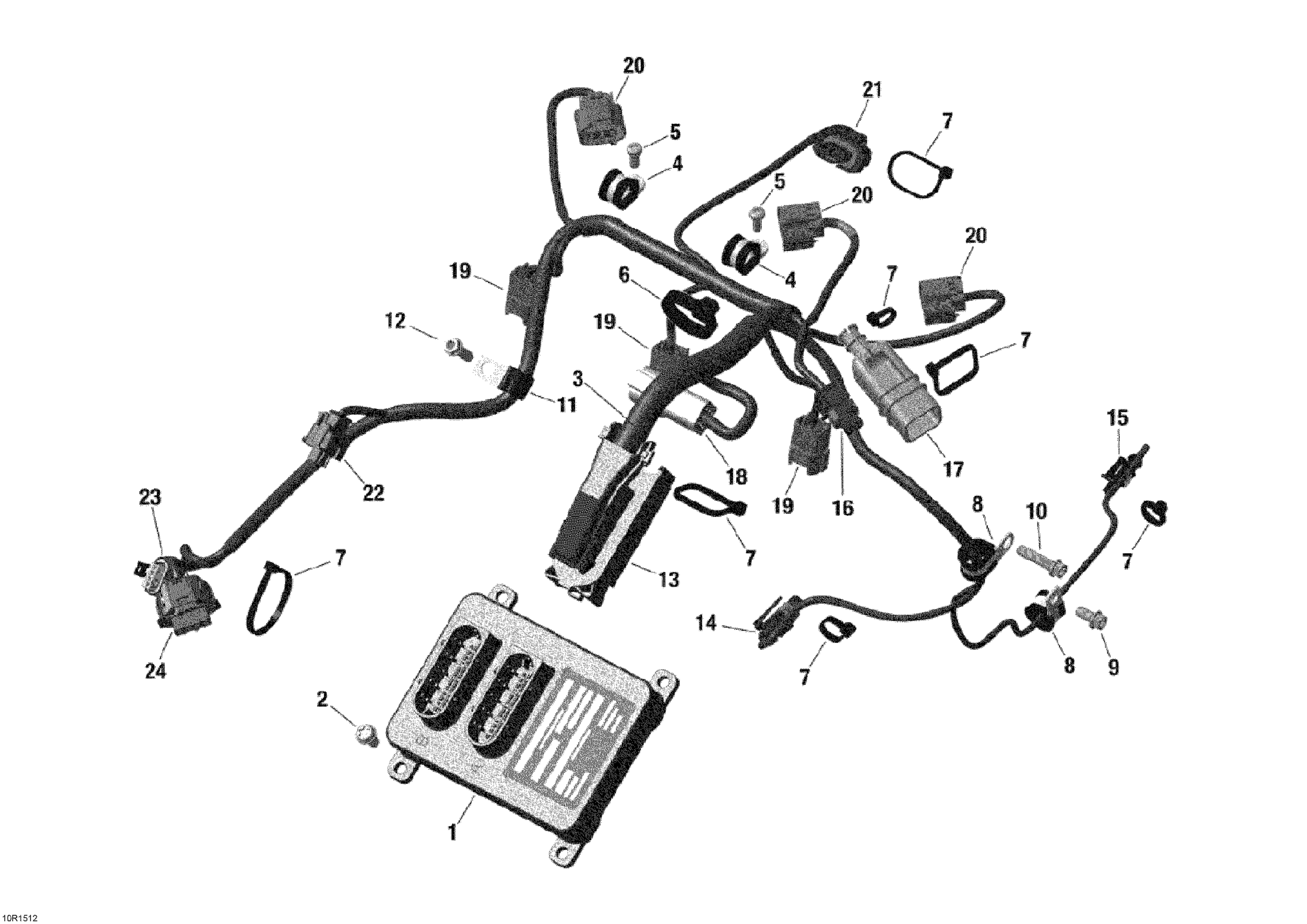 Engine Harness And Electric Module