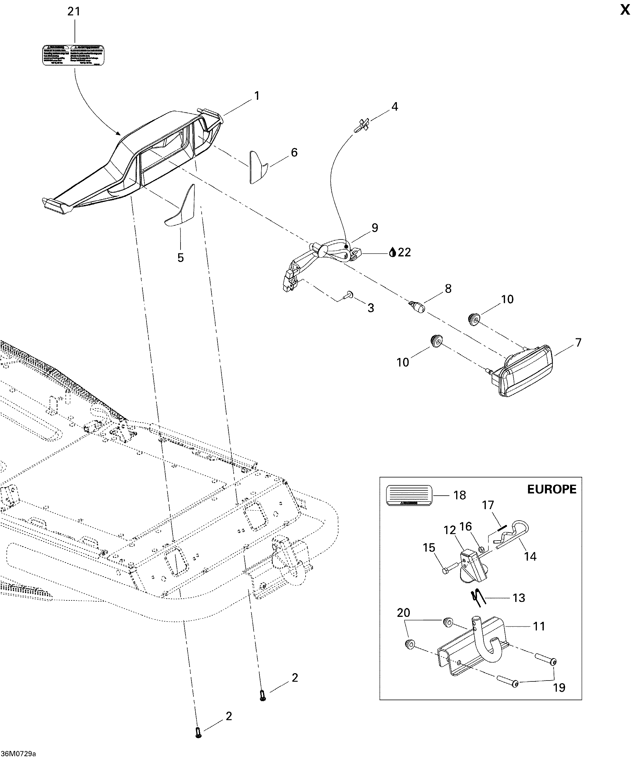 Luggage Rack RENX