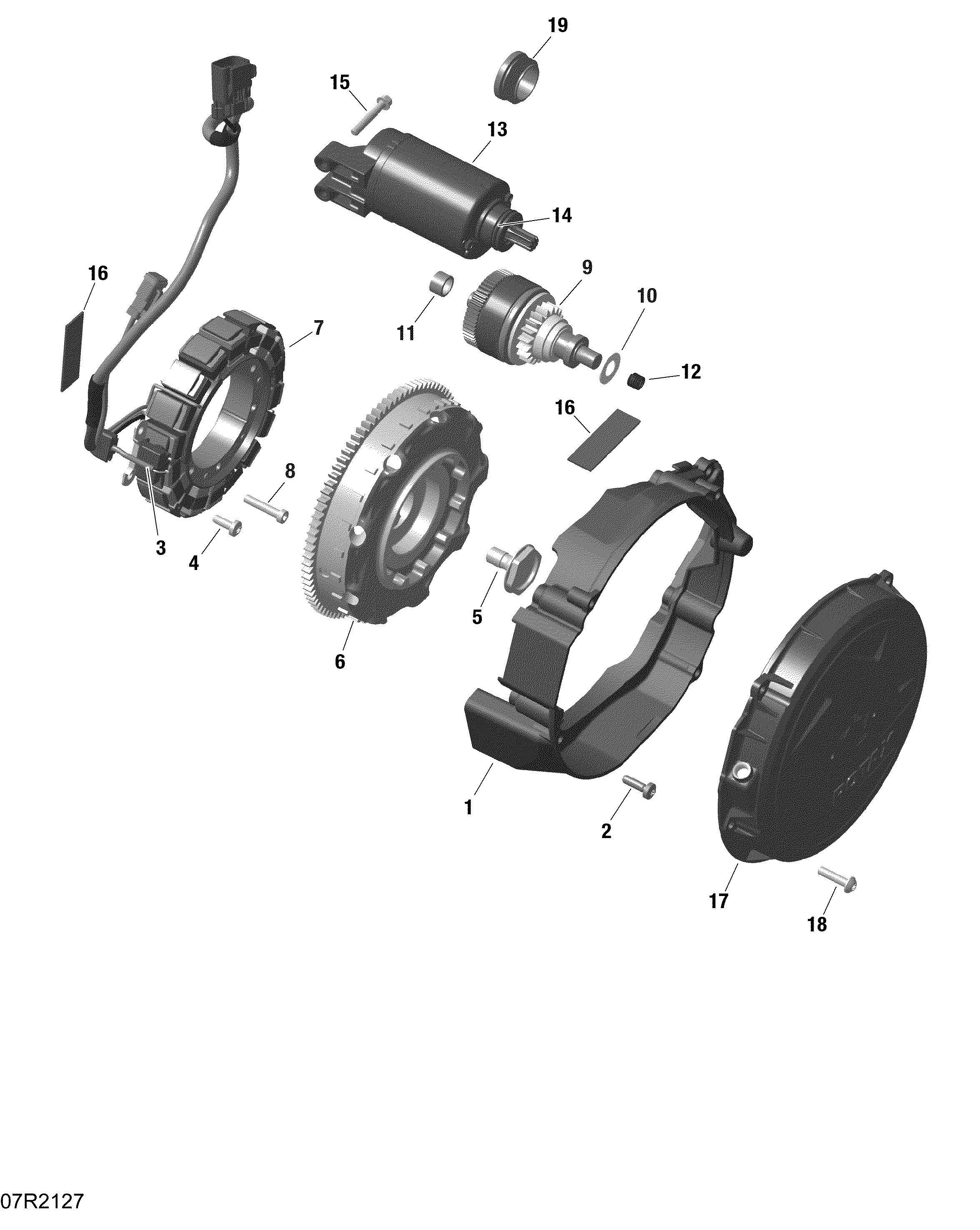 Rotax - Magneto And Electric Starter - NA