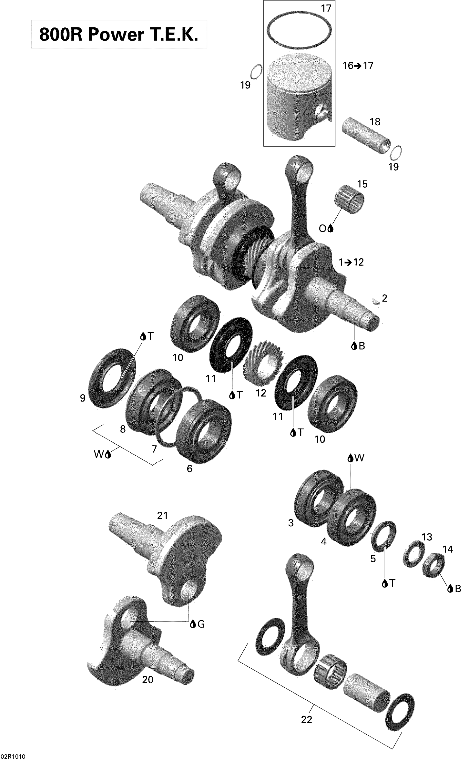 Crankshaft And Pistons