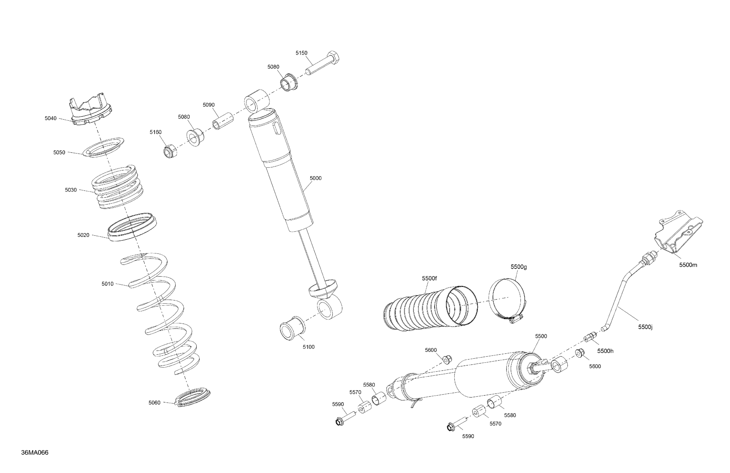 Suspension - Rear Shocks - Enduro