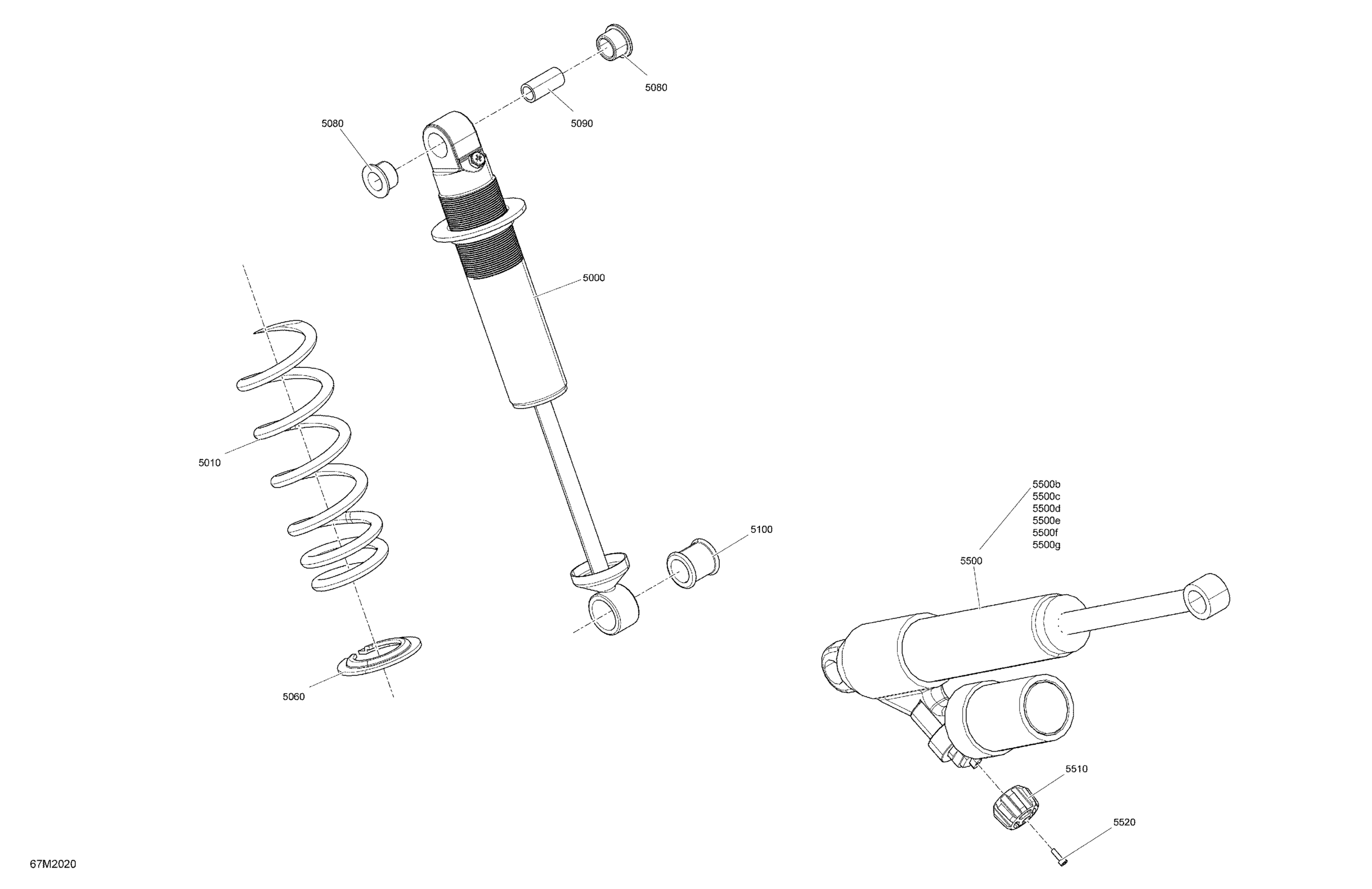 Suspension, Rear - Shocks