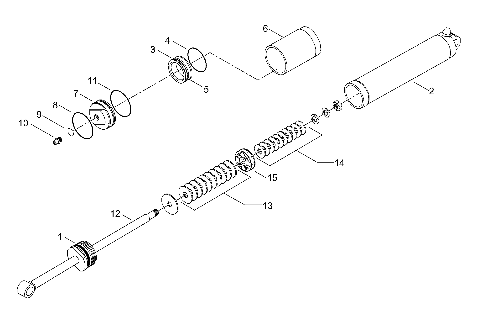 Схема узла: Rear Suspension