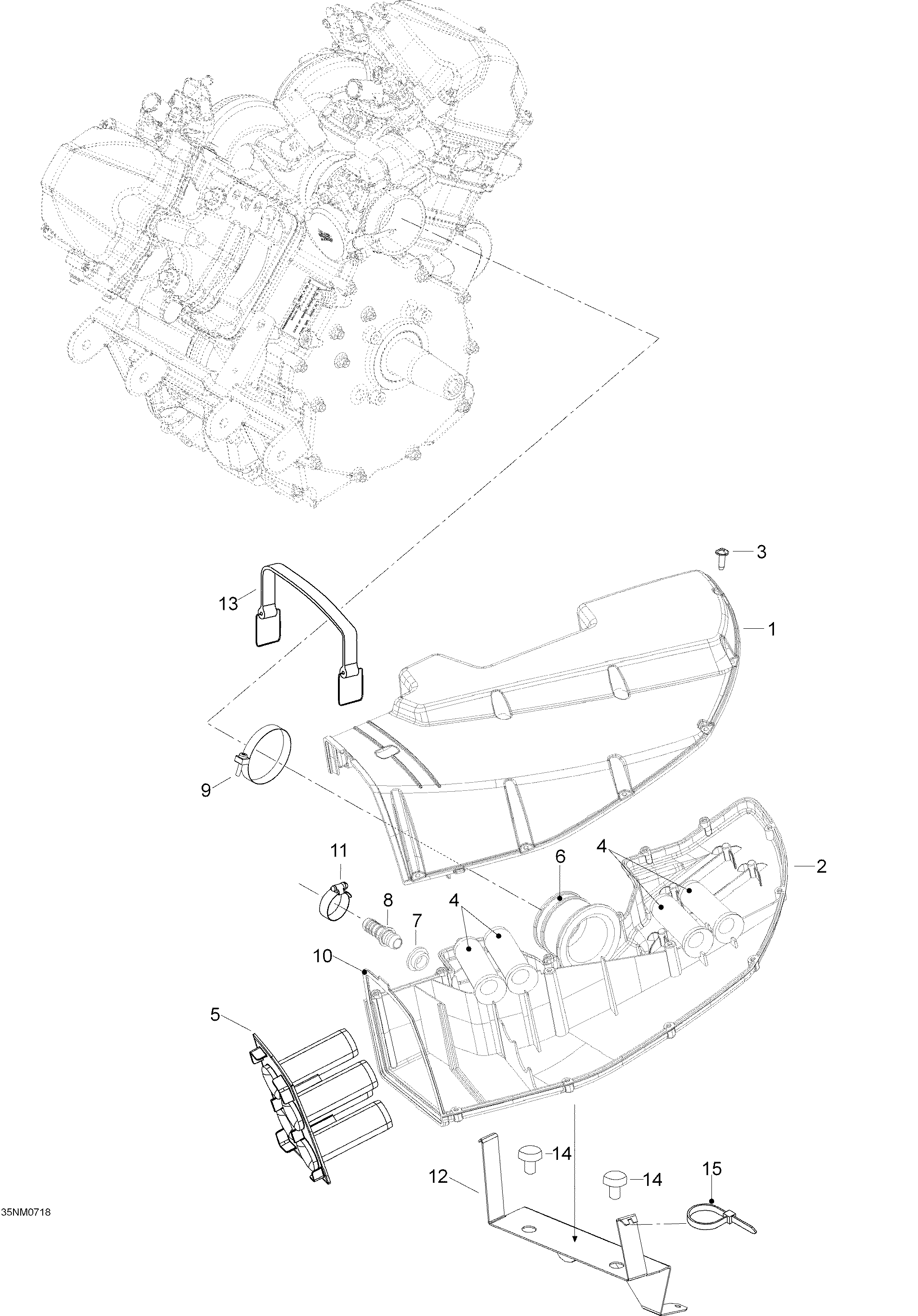 Схема узла: Air Intake System