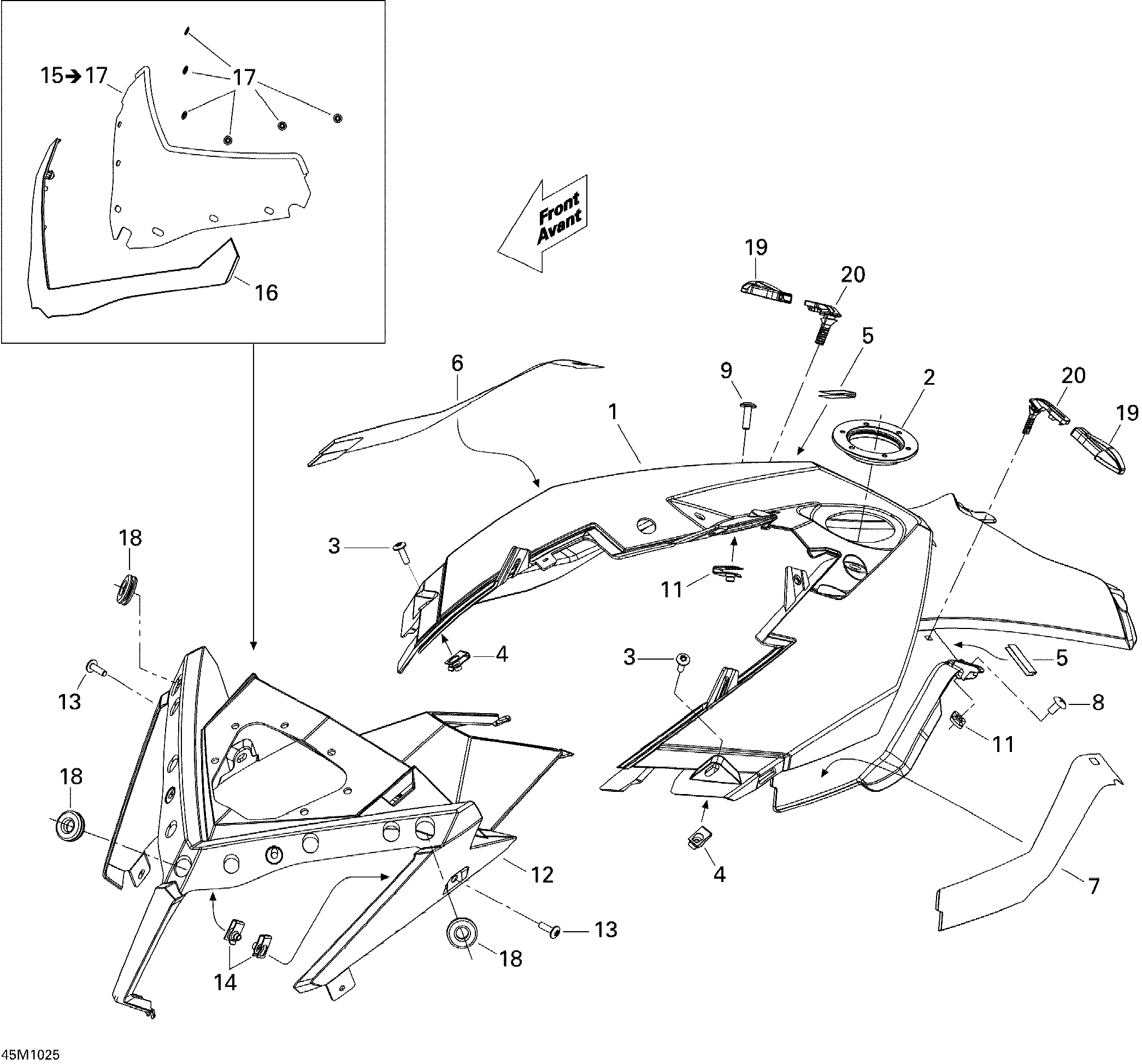 Windshield And Console