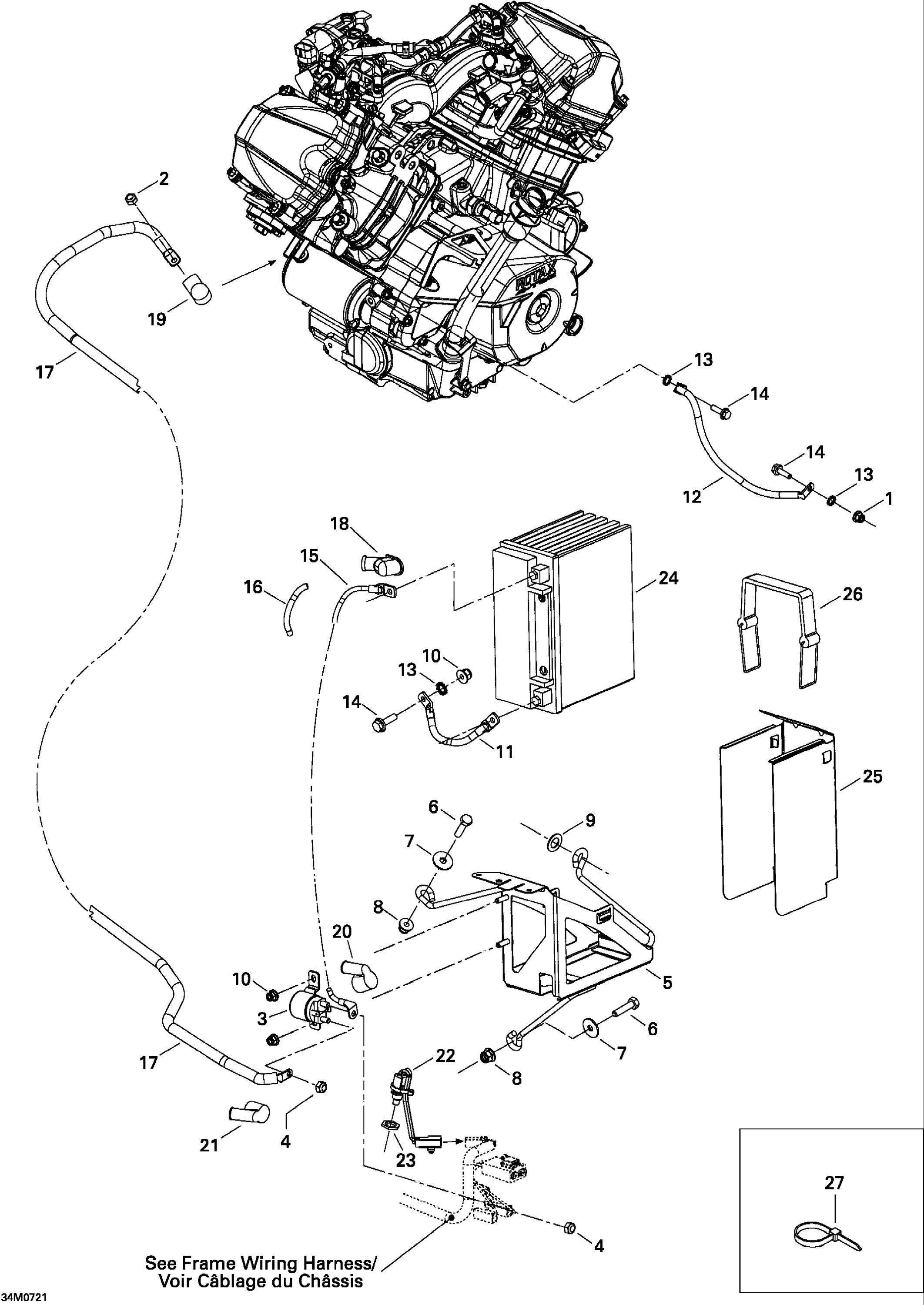 Схема узла: Battery And Starter