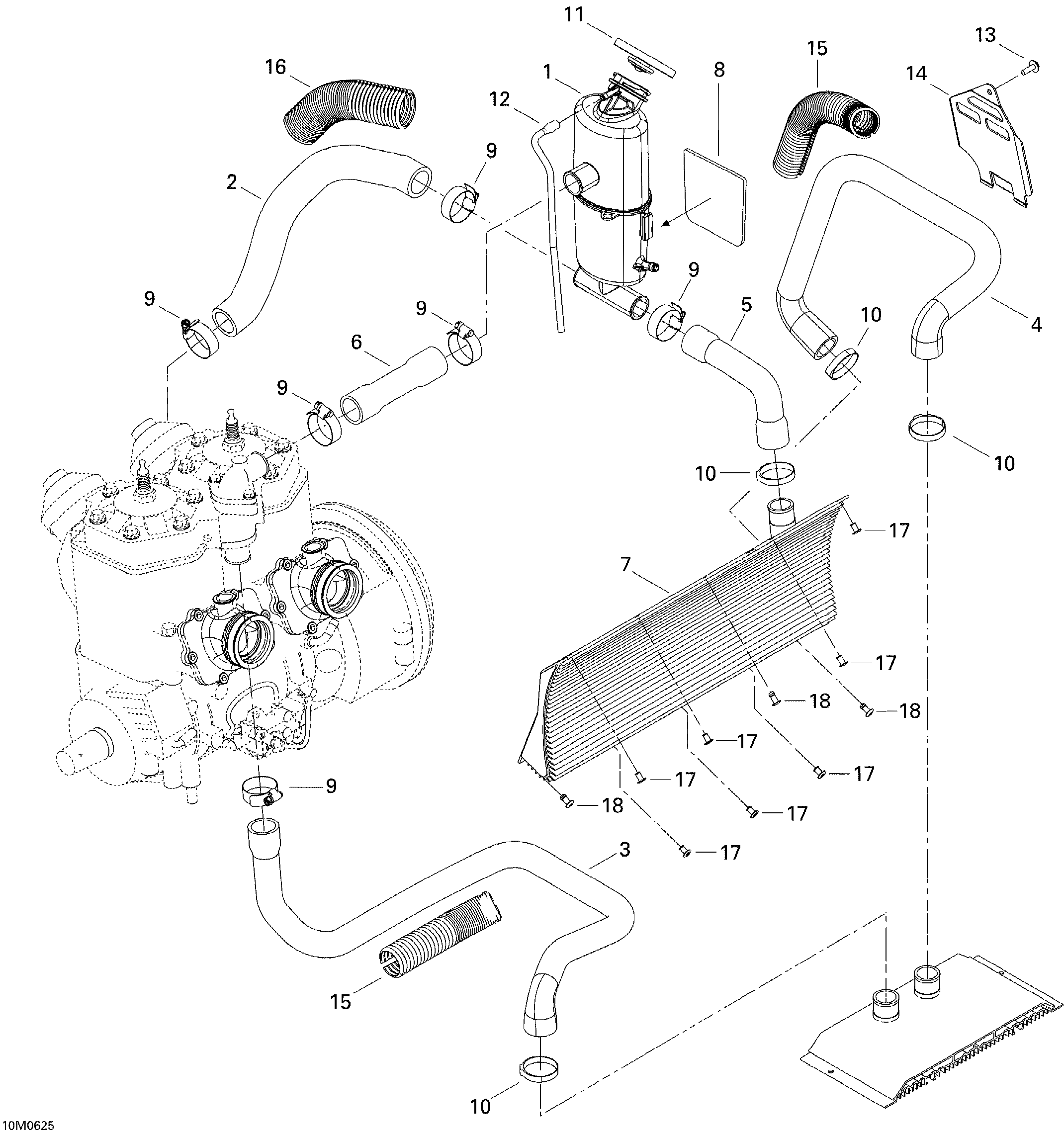 Схема узла: Cooling System