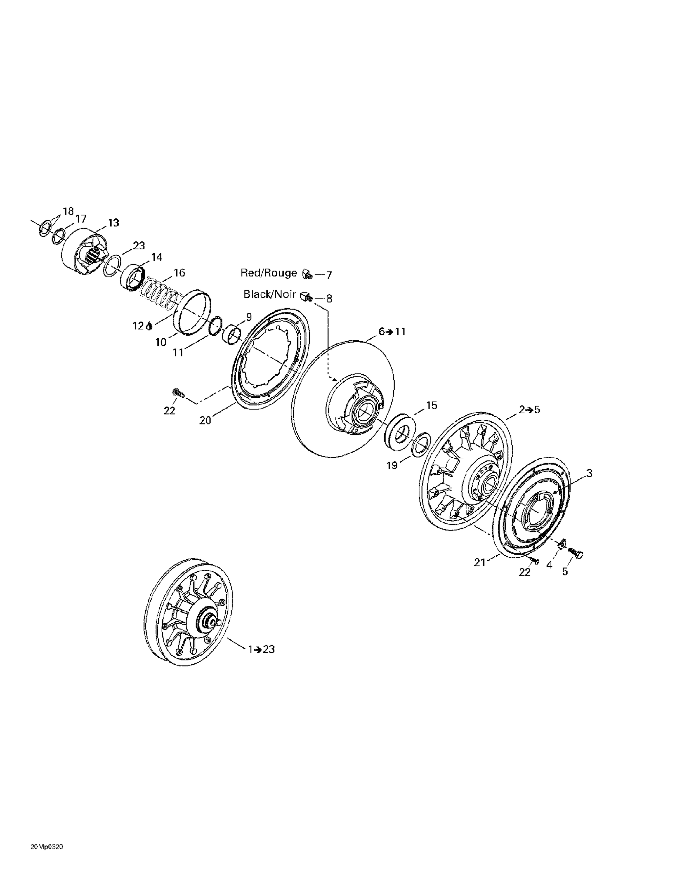 Driven Pulley