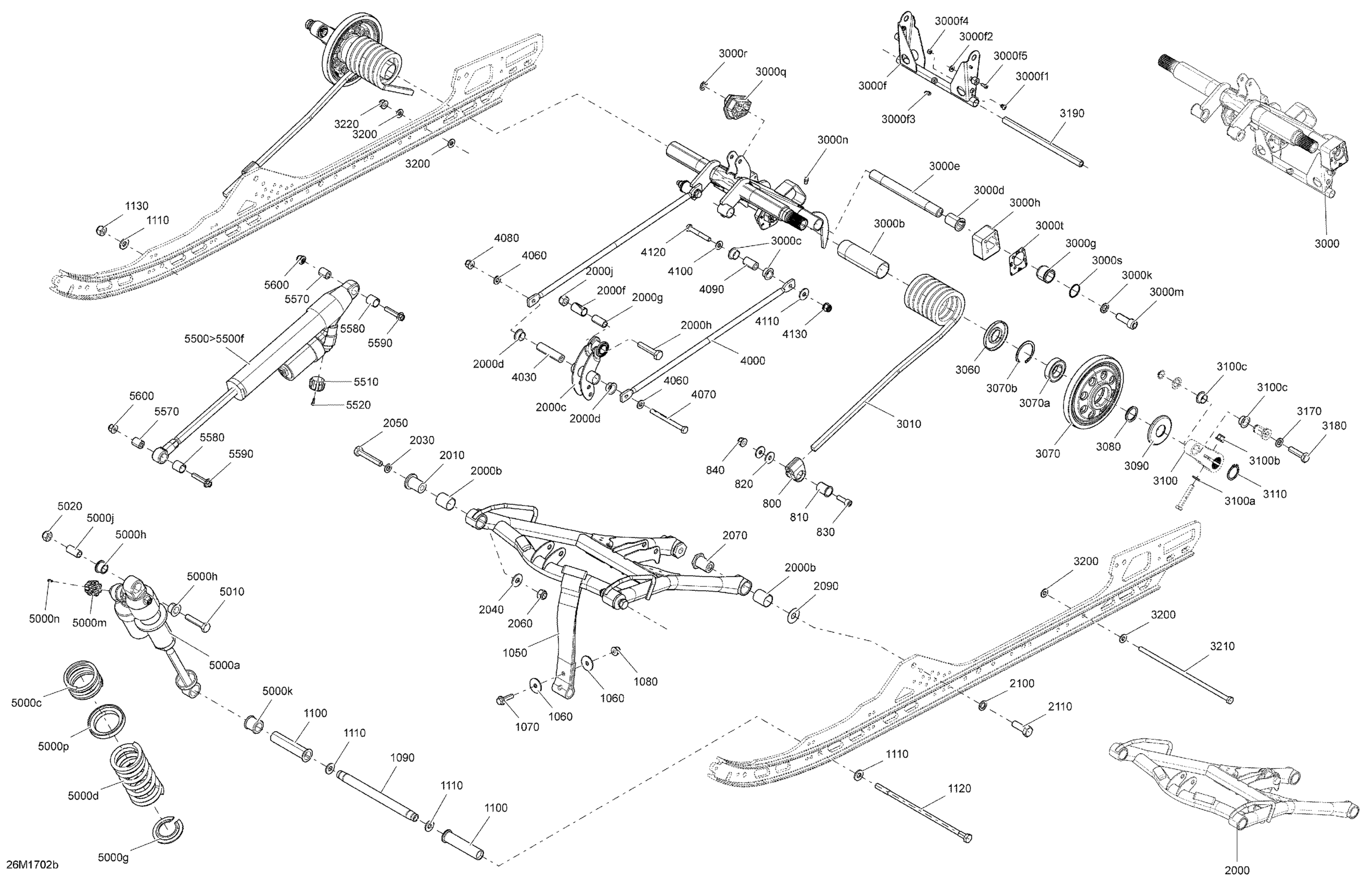 Rear Suspension - Model 137 - Superior