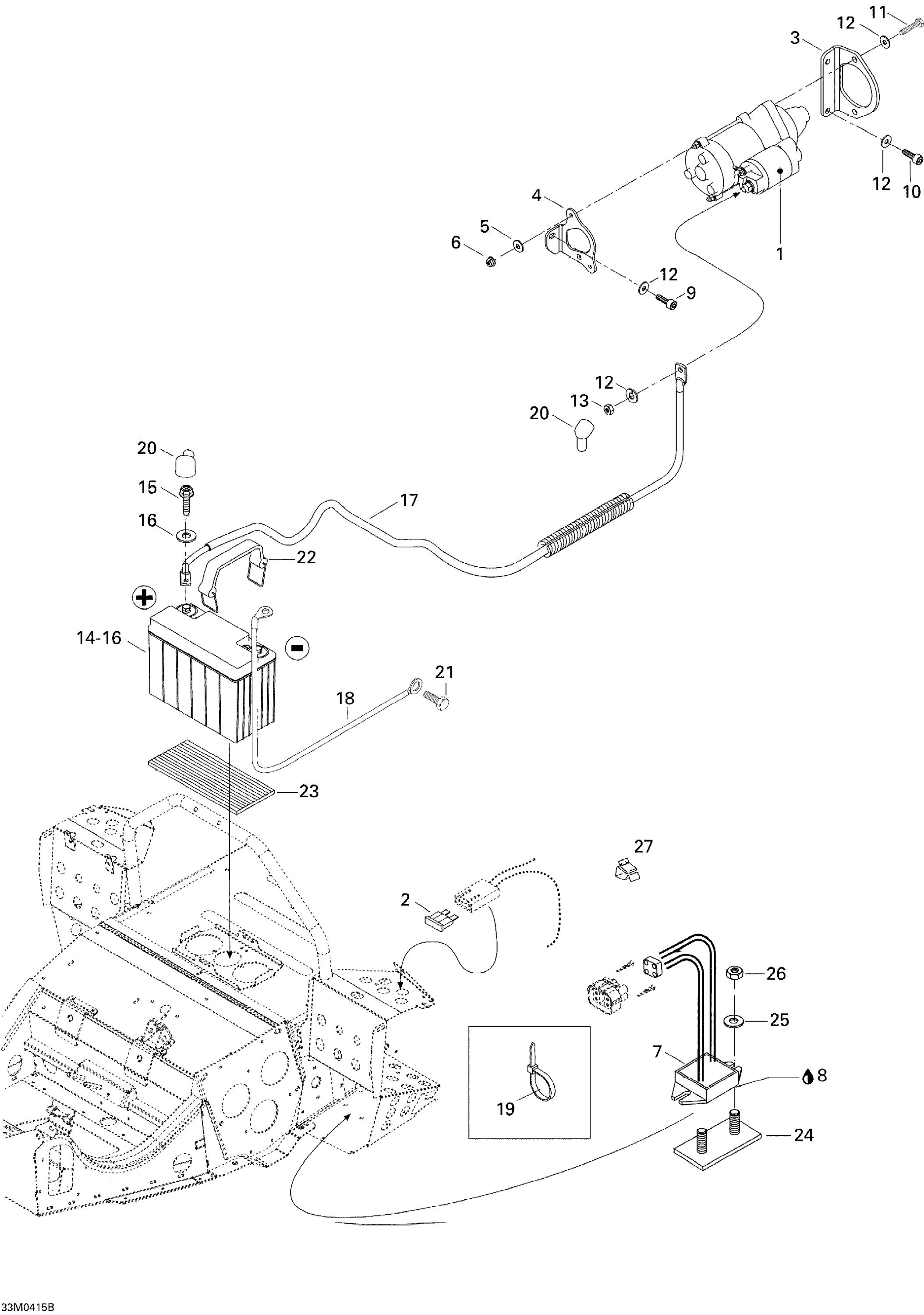 Схема узла: Electrical System (550F Suv)