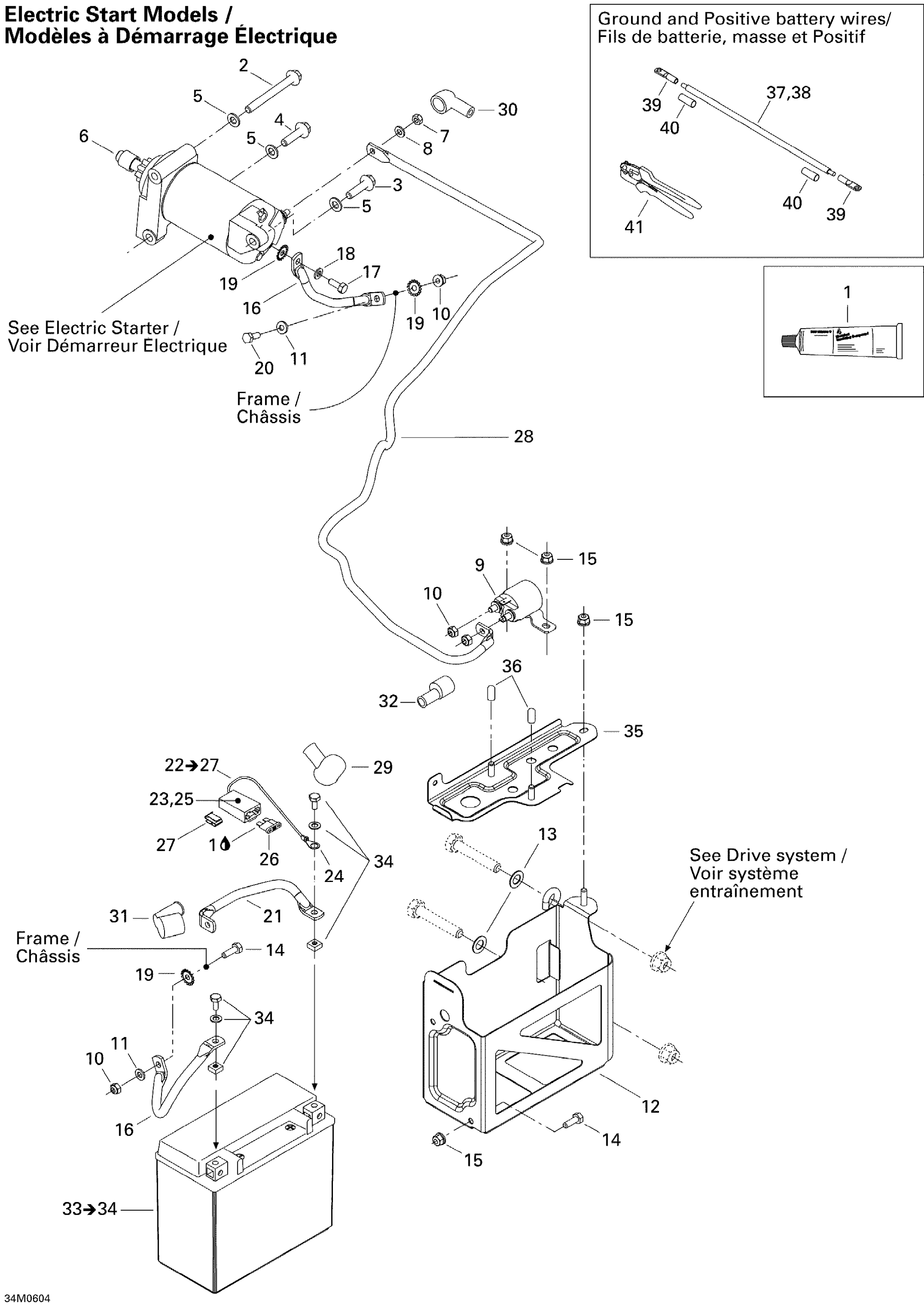 Battery And Starter