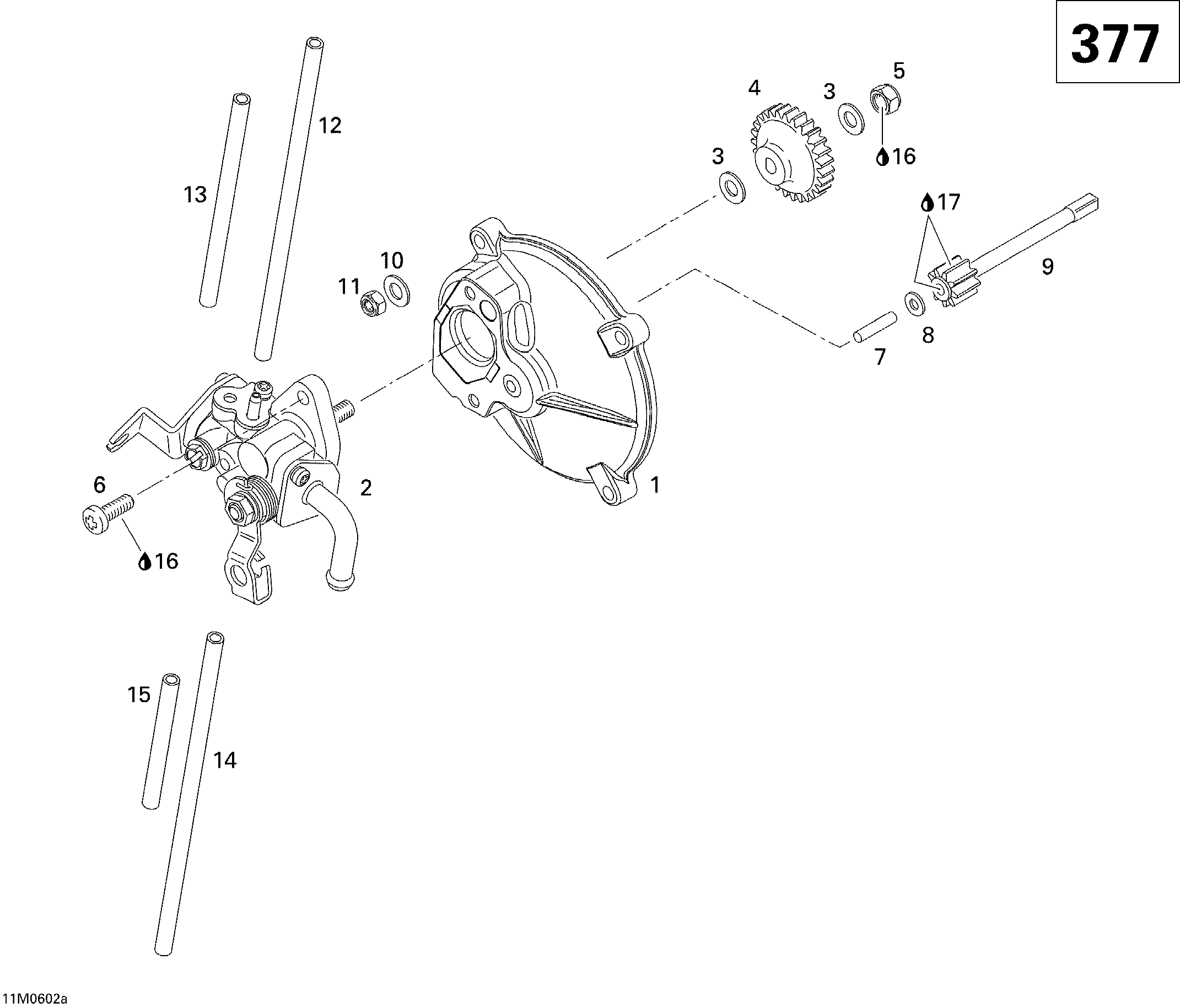 Oil Pump GSX 377