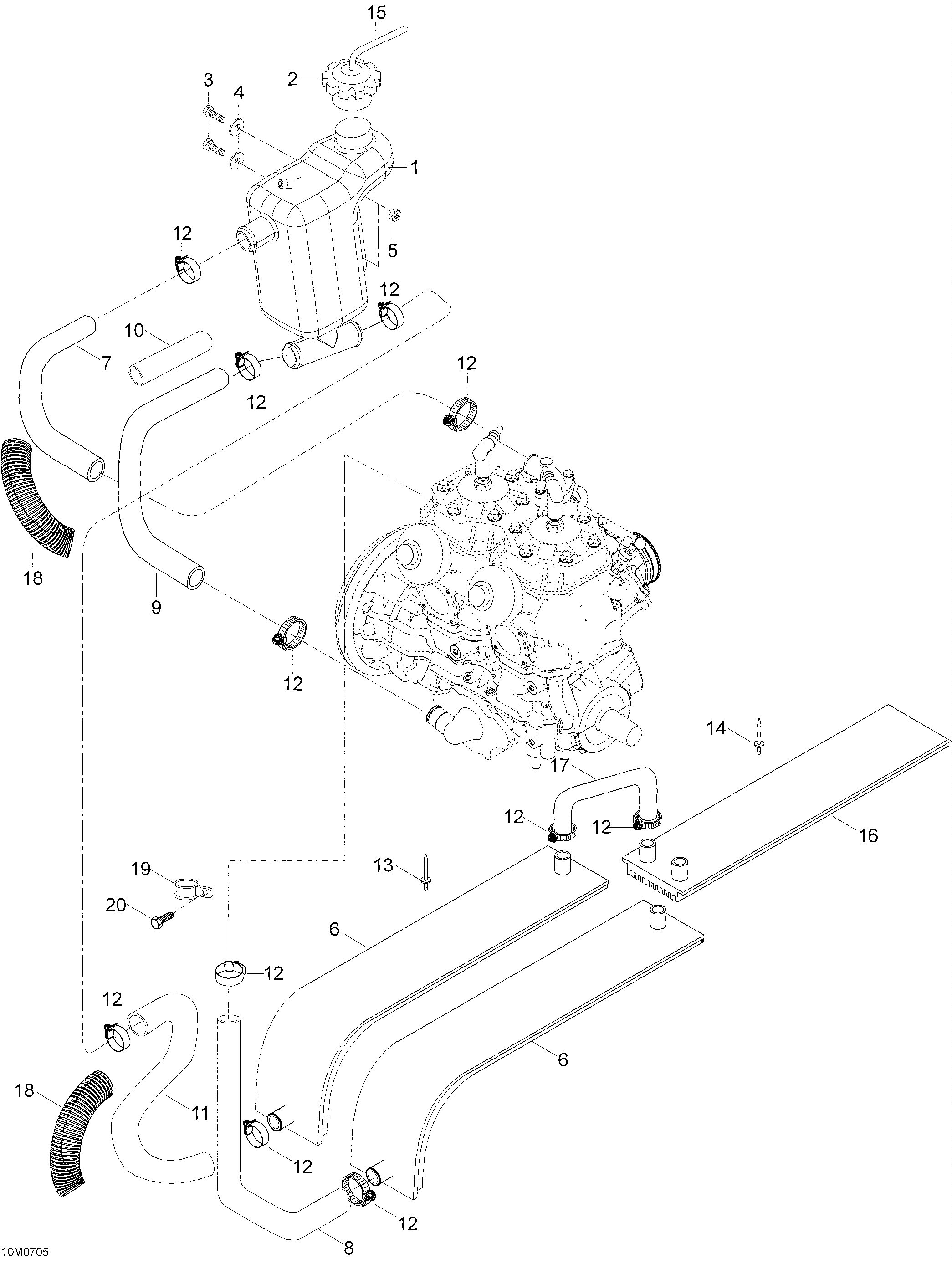 Схема узла: Cooling System