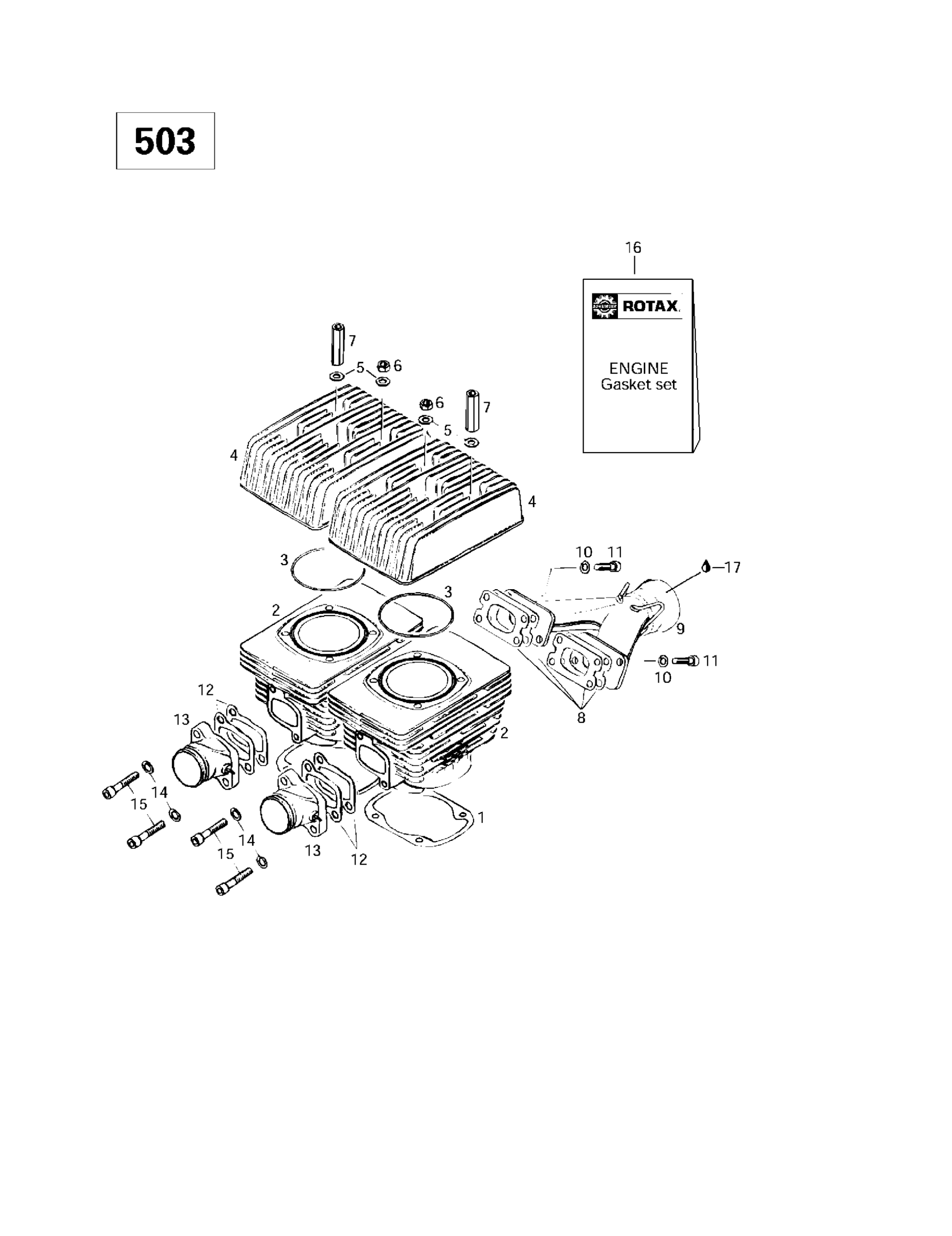 Exhaust Manifold (503)