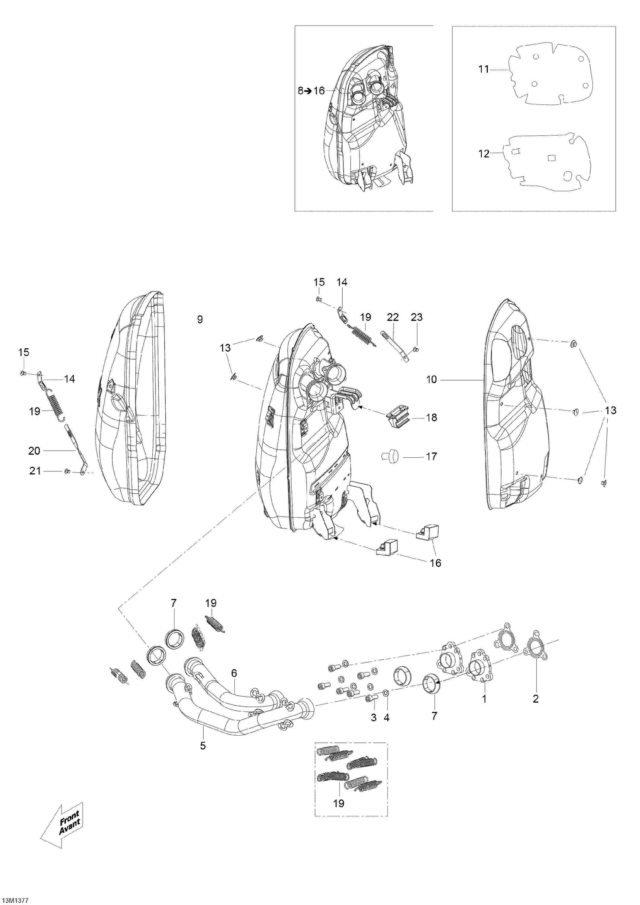 Схема узла: Exhaust System