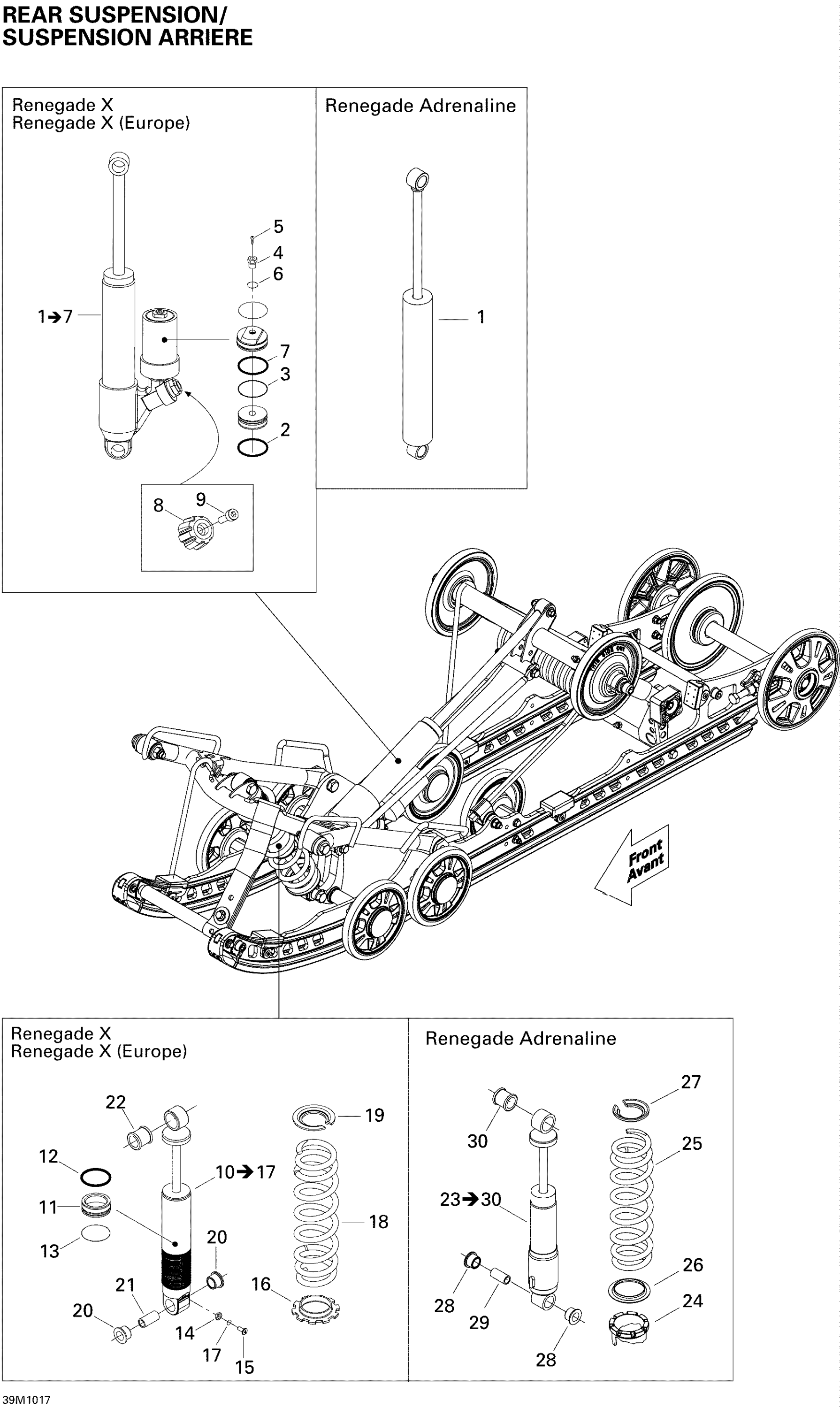 Rear Suspension Shocks