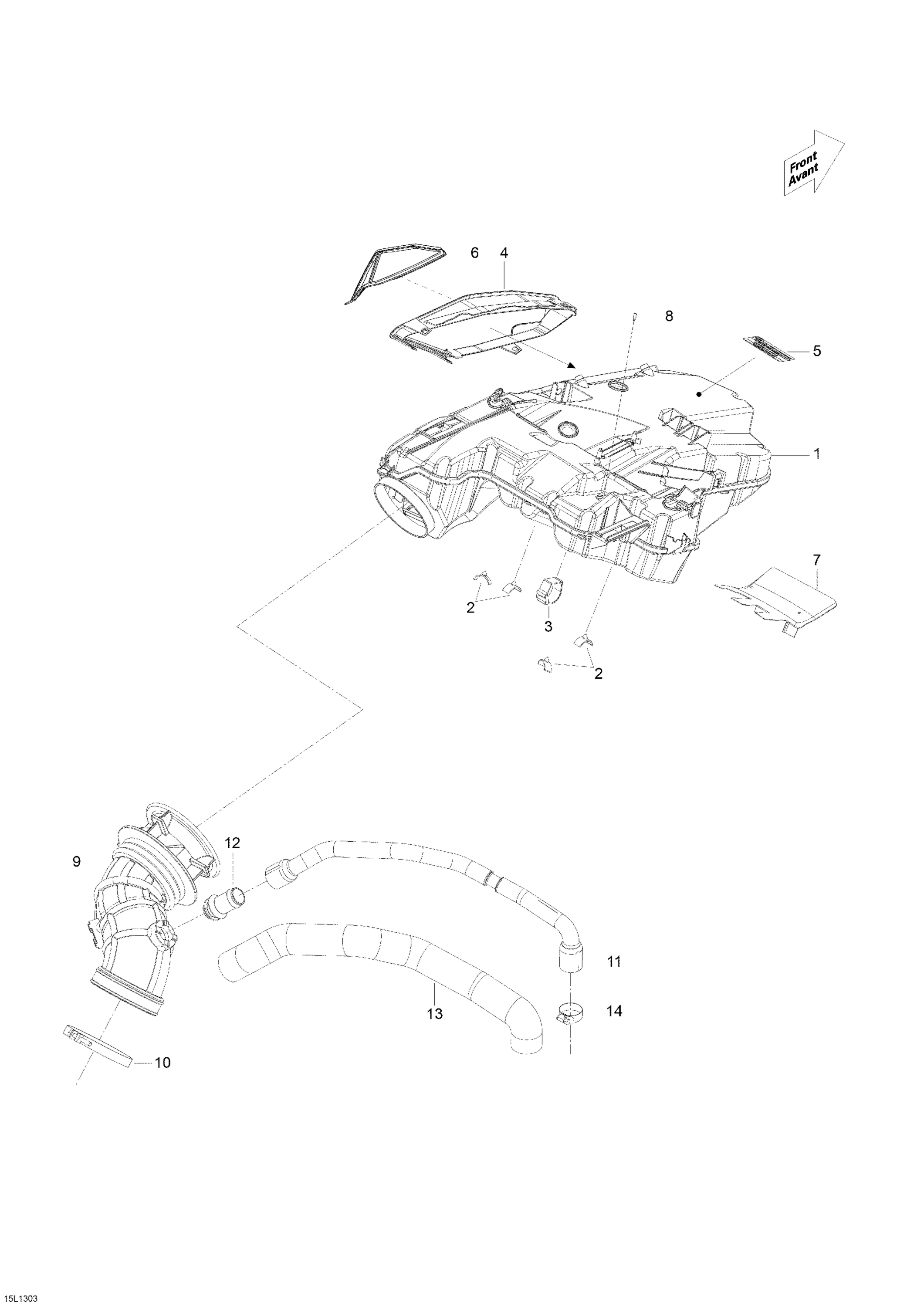 Схема узла: Air Intake System