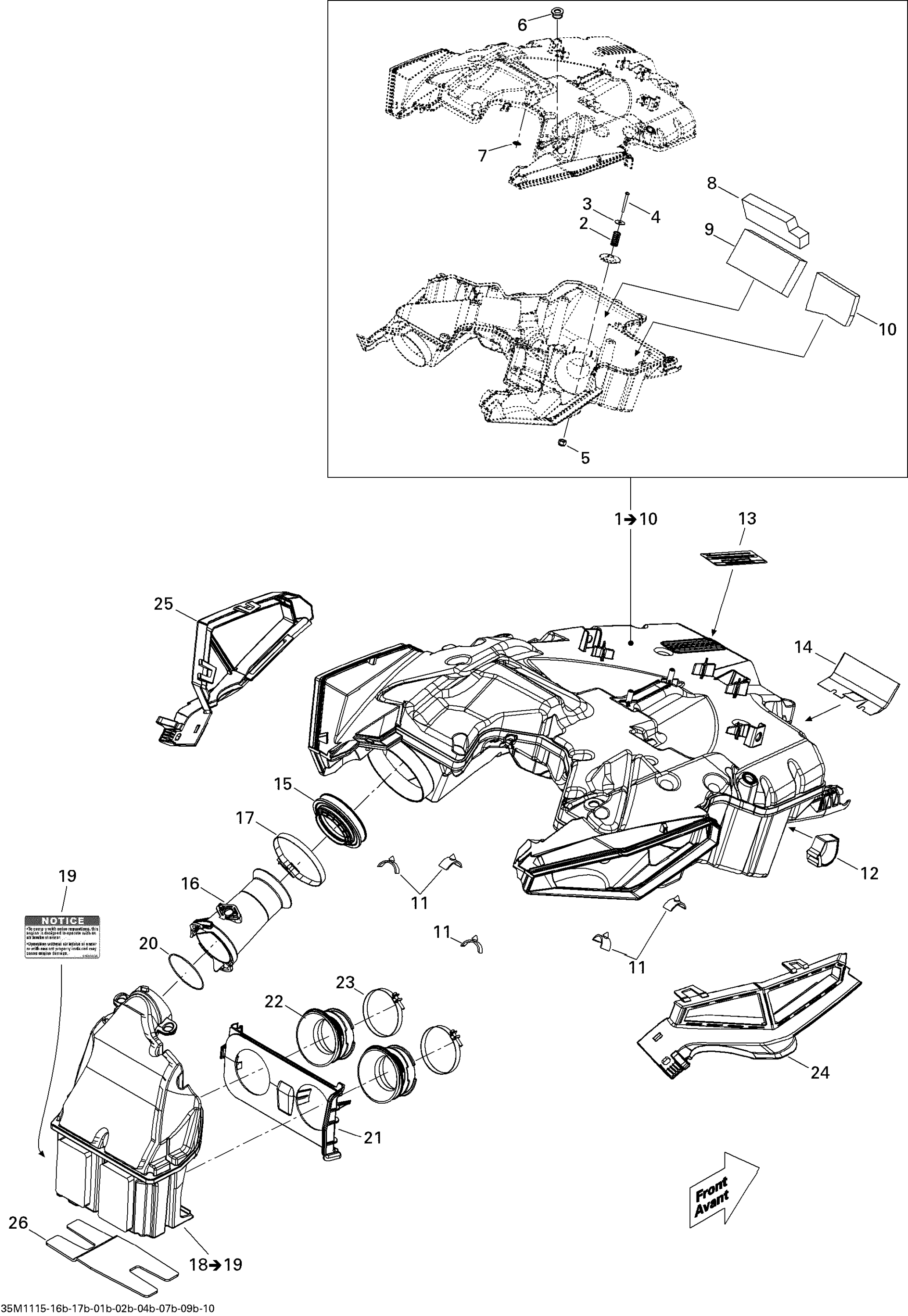 Air Intake System 800R ETEC