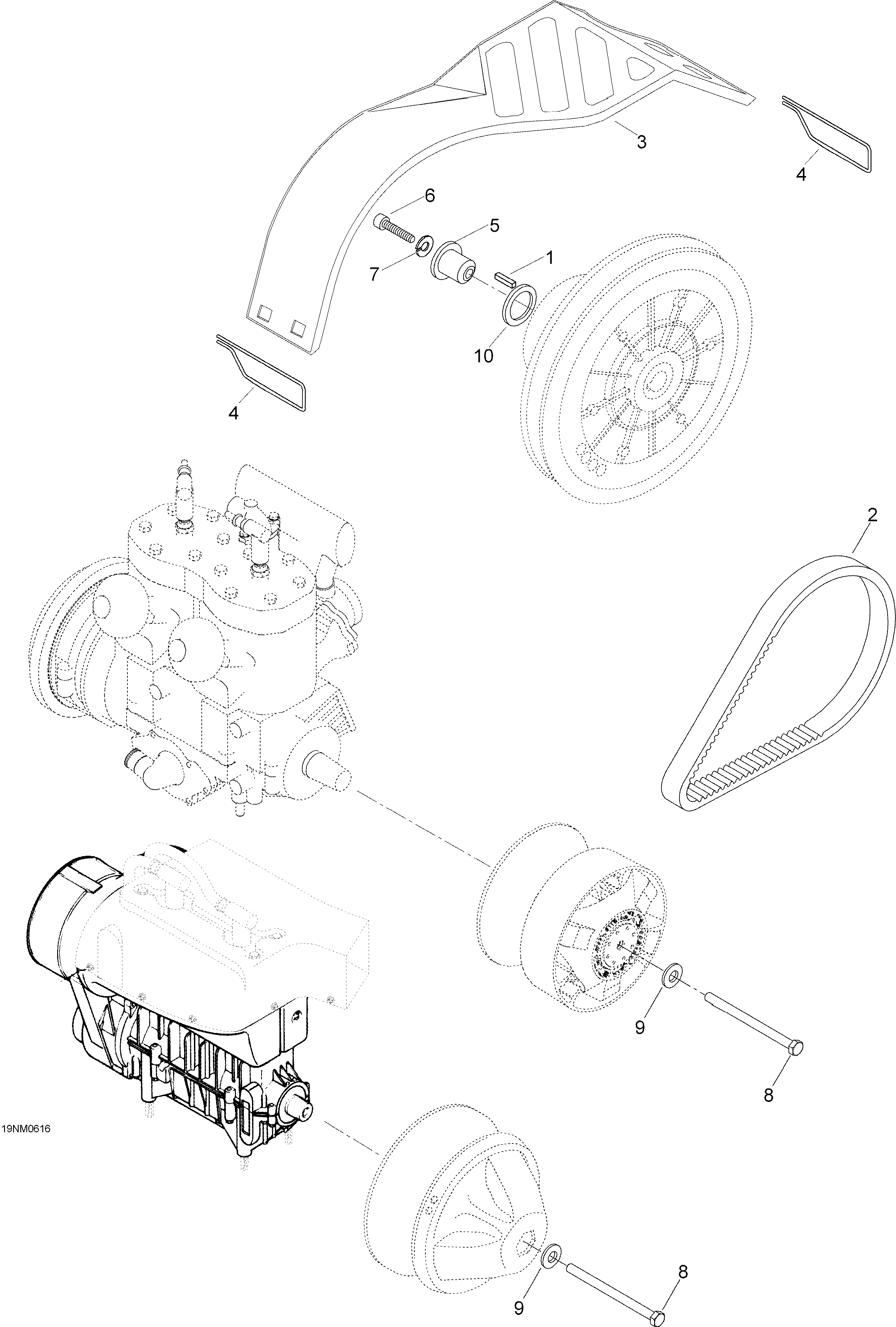 Pulley System 550 WT