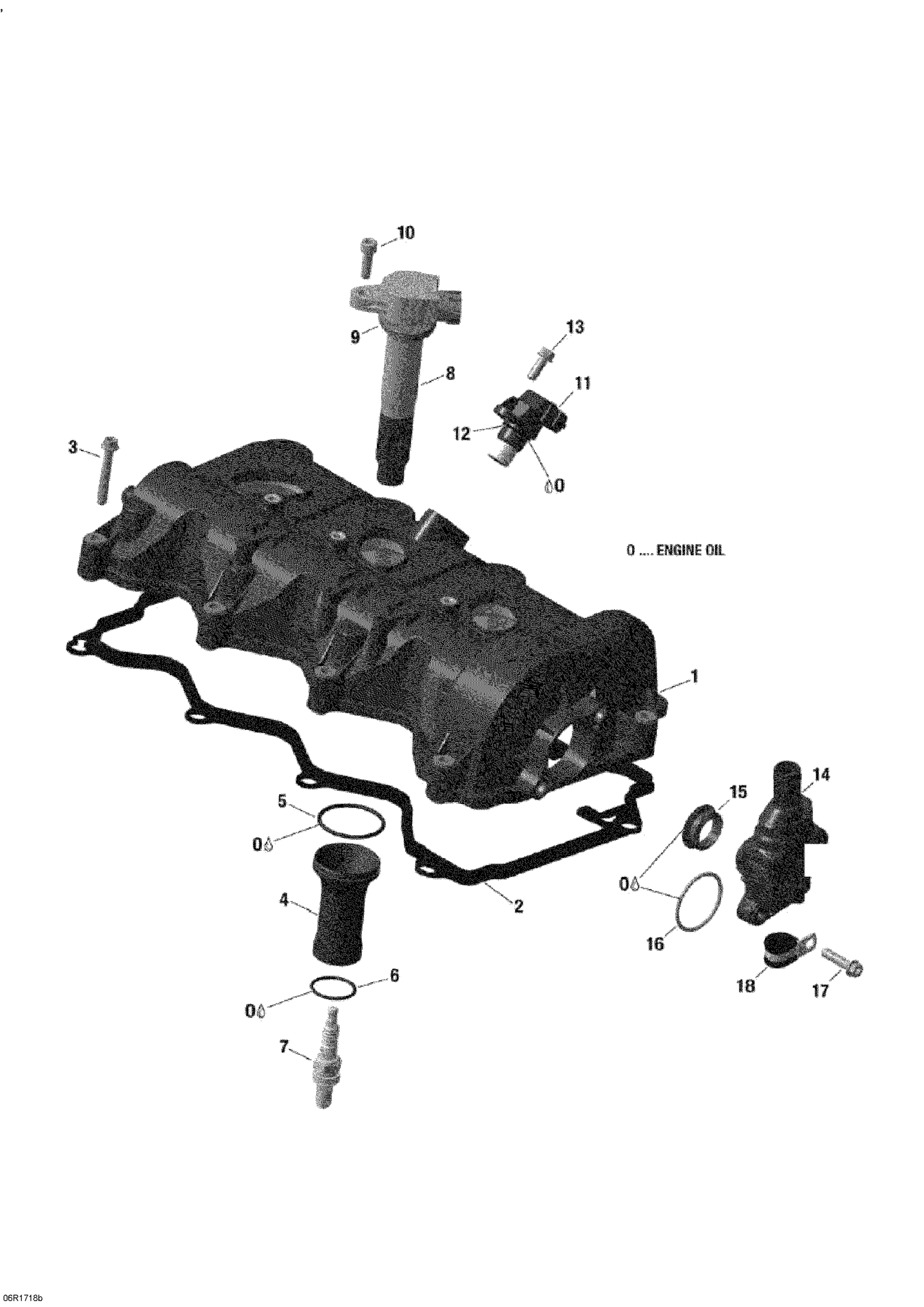 Схема узла: Valve Cover - 1200 4-TEC