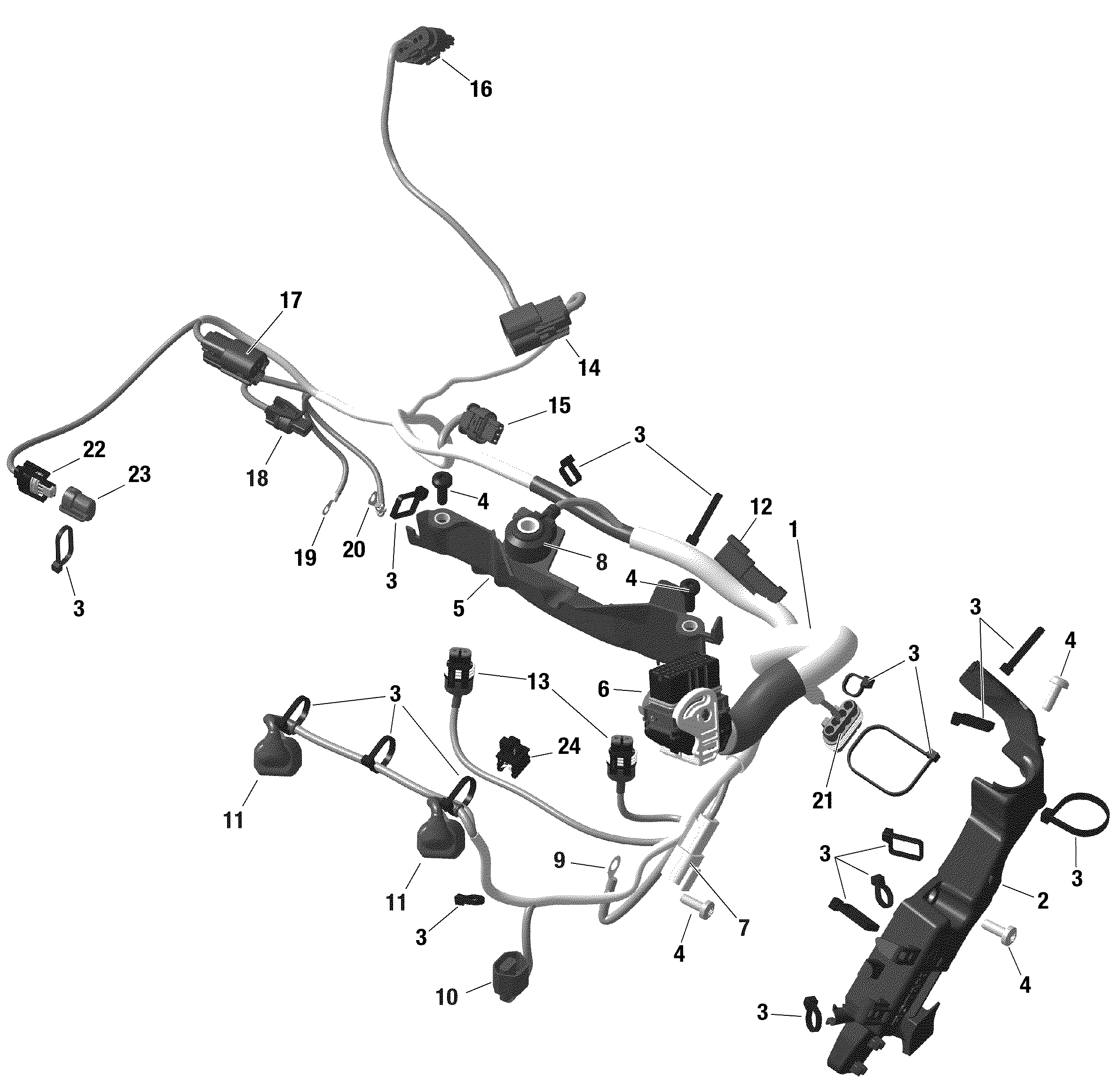 ROTAX - Engine Harness - Shot