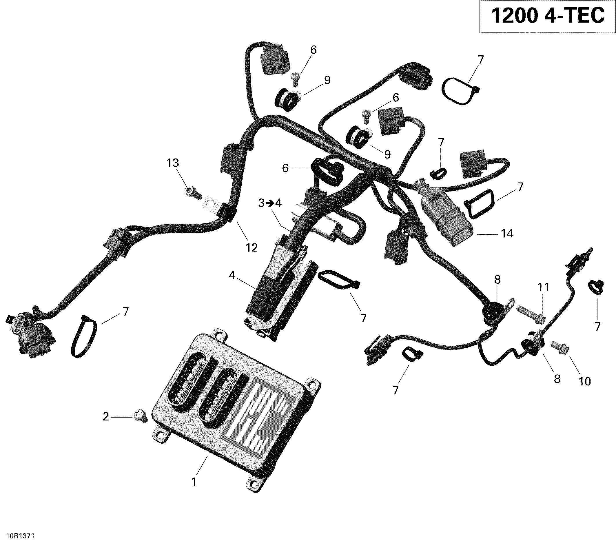 Engine Harness And Electronic Module