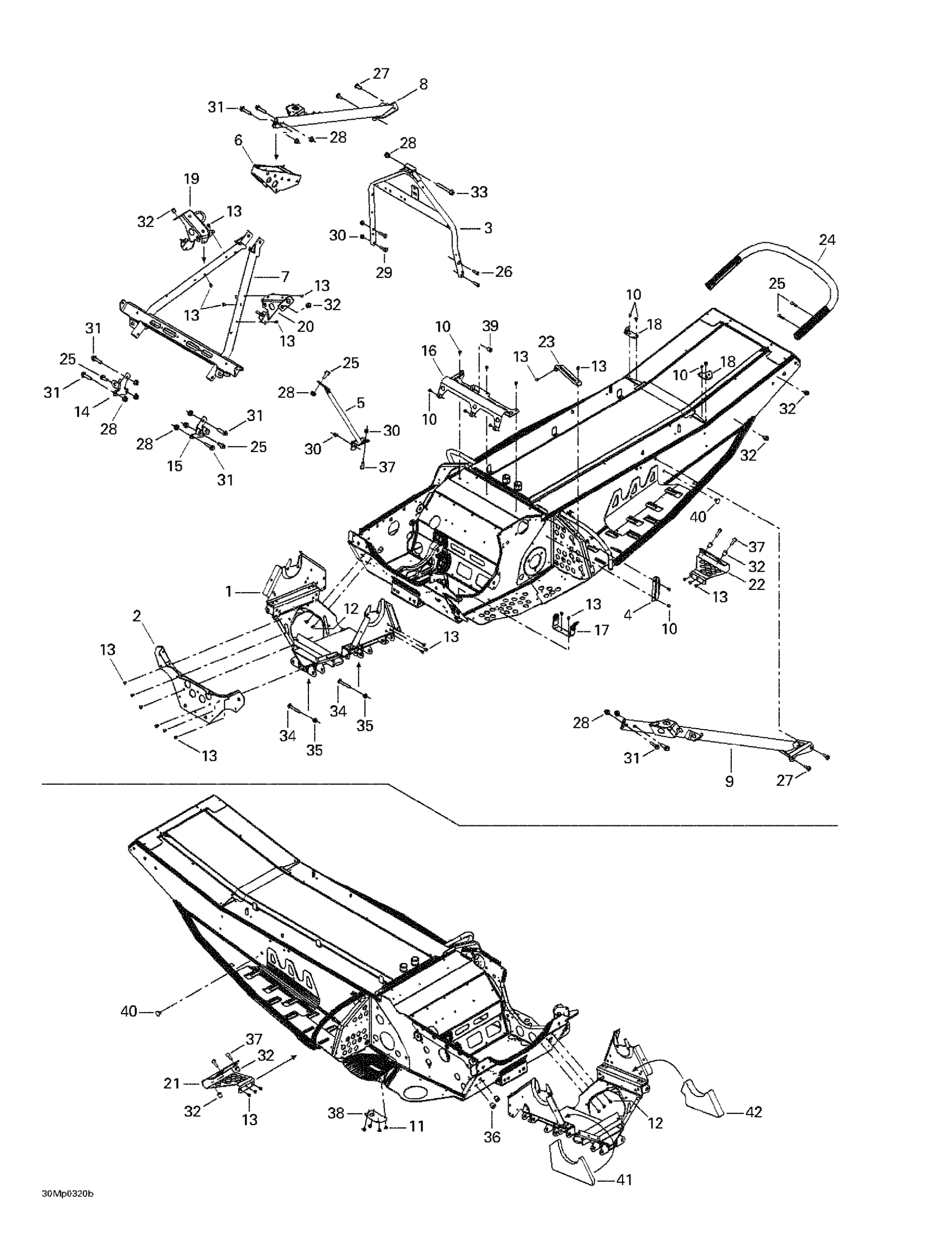 Frame - Front And Rear