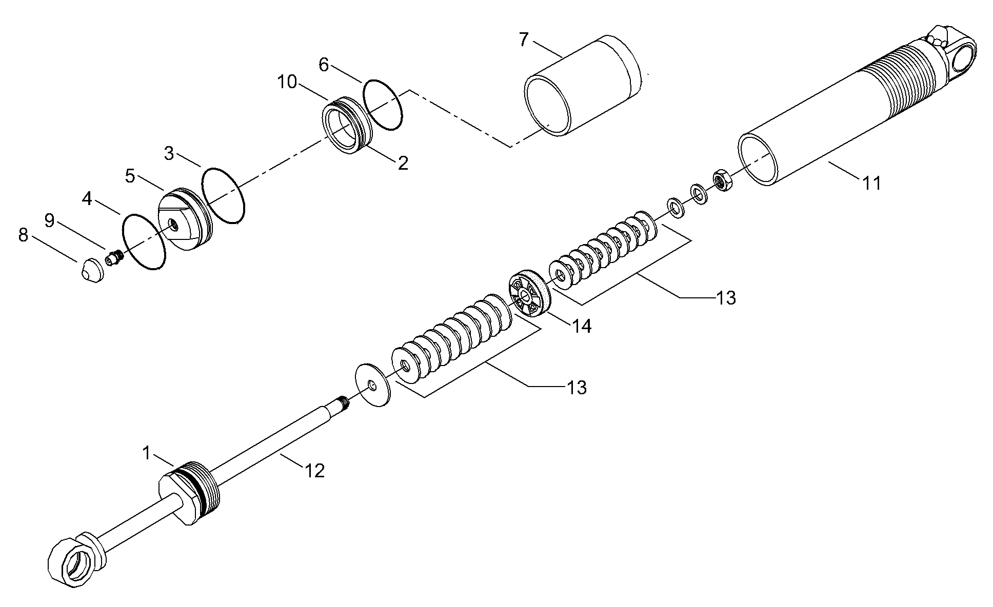 Схема узла: Front Suspension