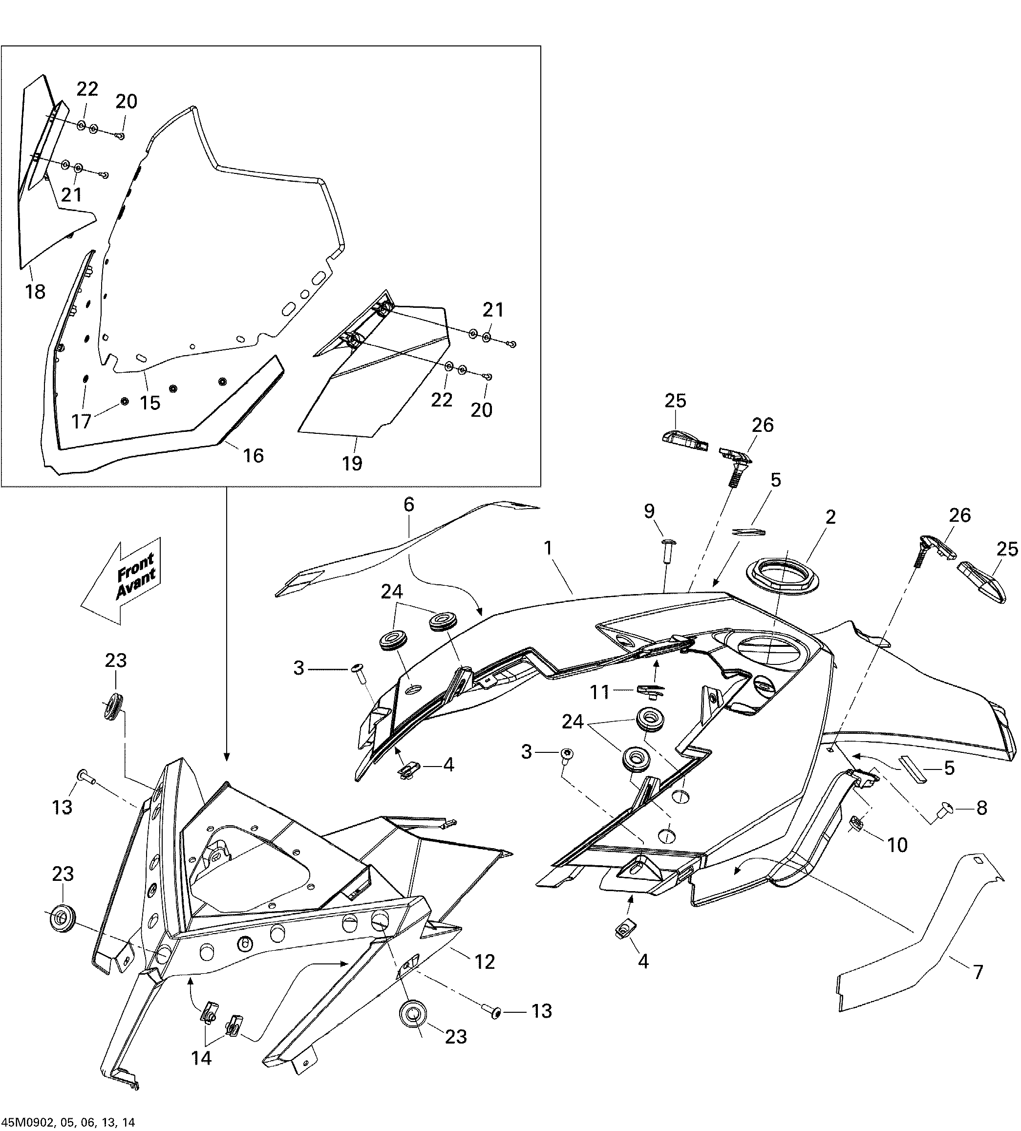 Windshield And Console