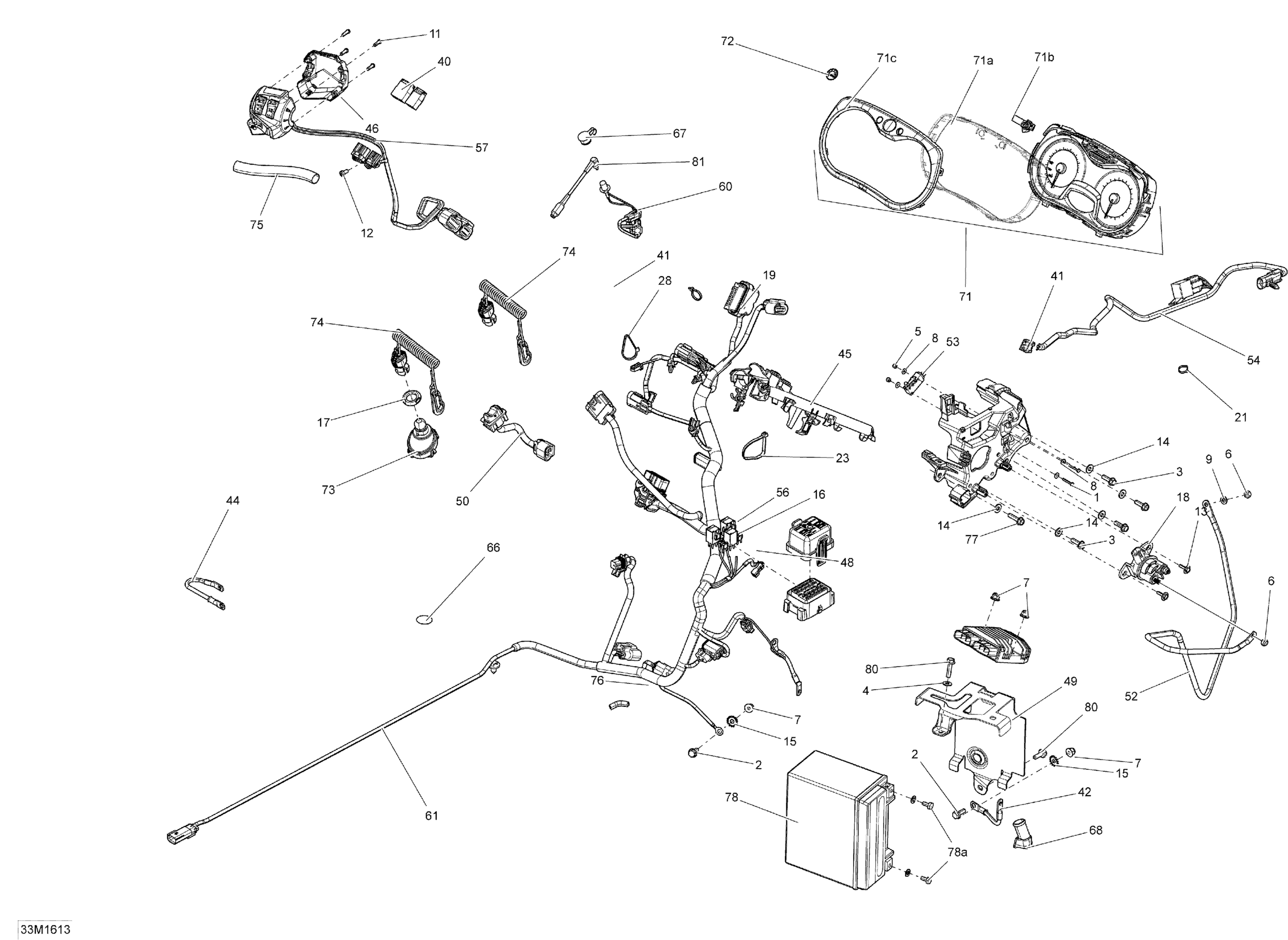 Схема узла: Electrical System - 600 ACE