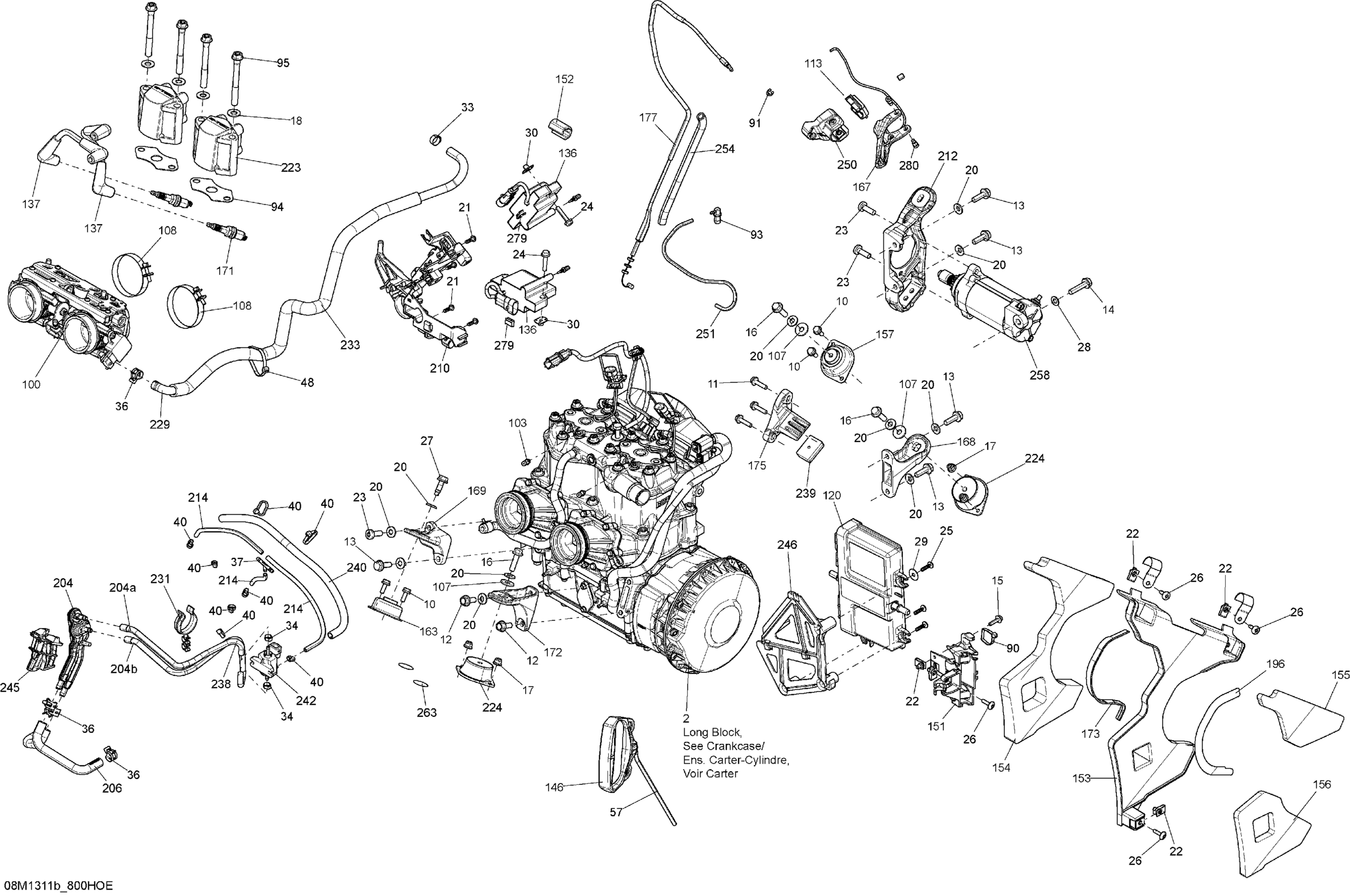 Engine And Engine Support 800