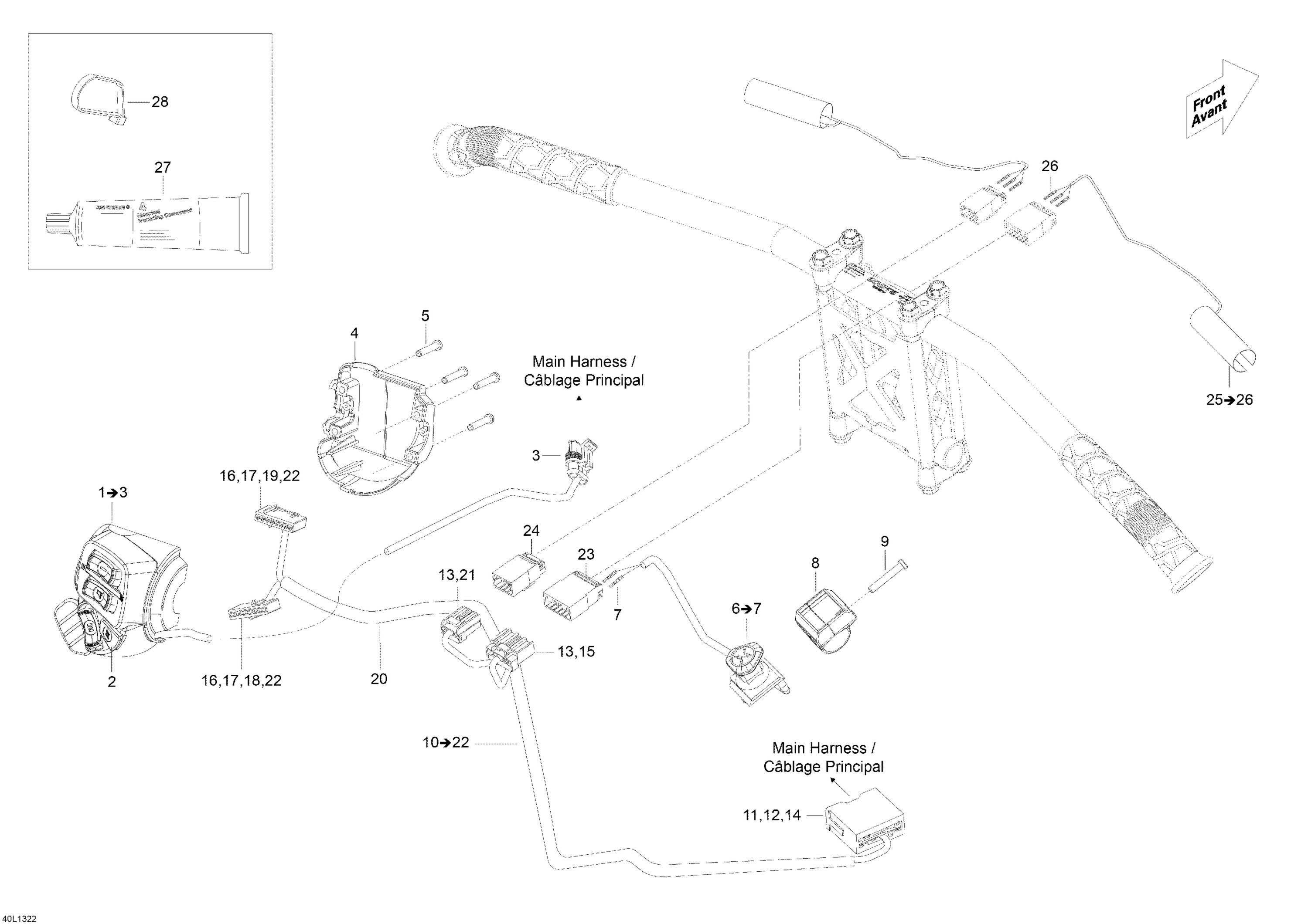 Steering Wiring Harness