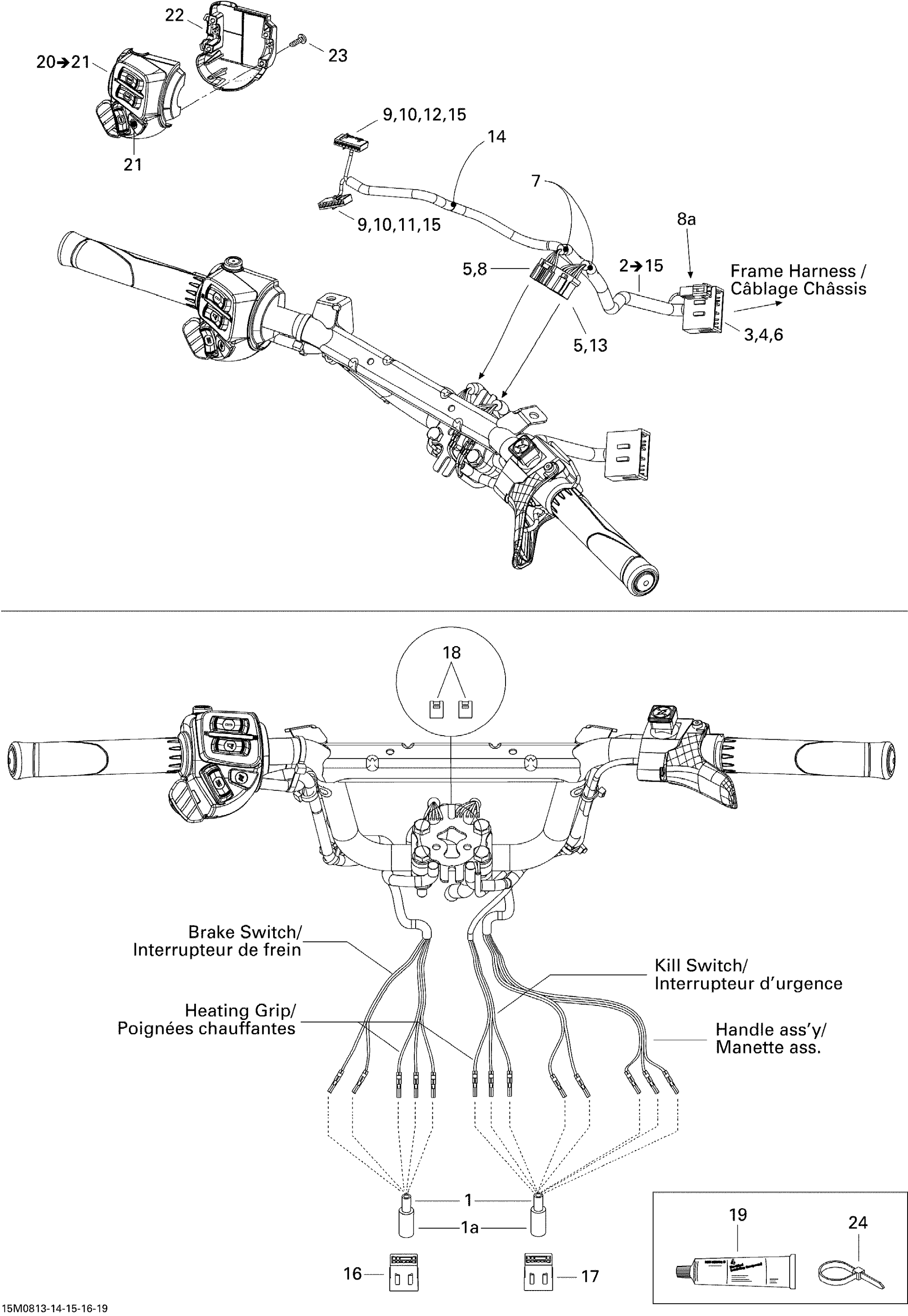 Схема узла: Steering Wiring Harness