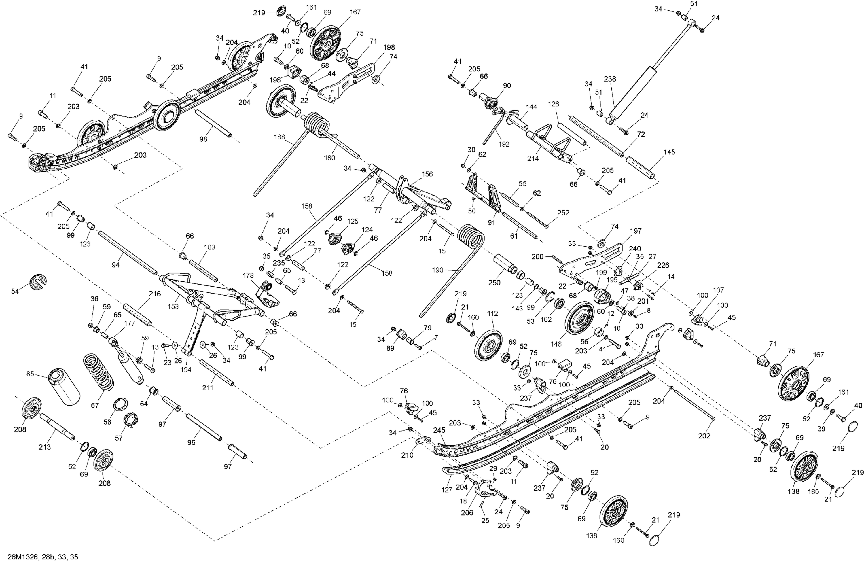 Rear Suspension LT 154