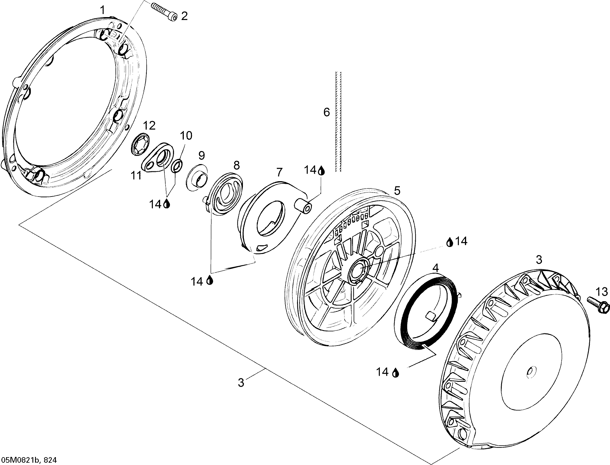 Rewind Starter 600HO SDI