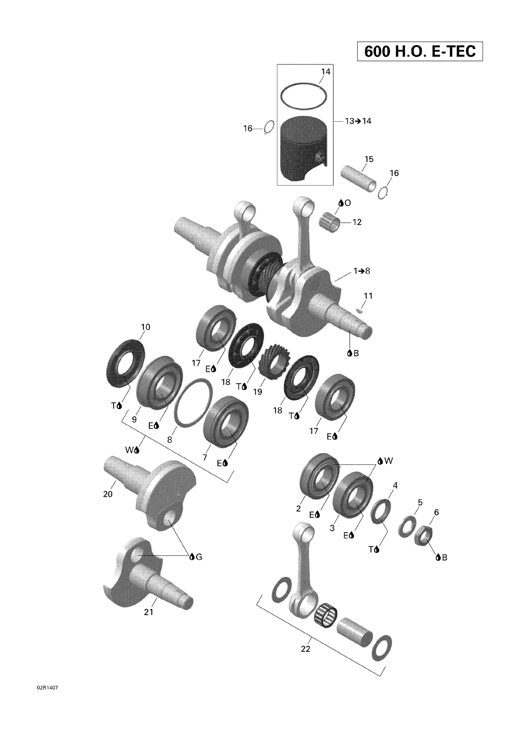 Crankshaft And Pistons