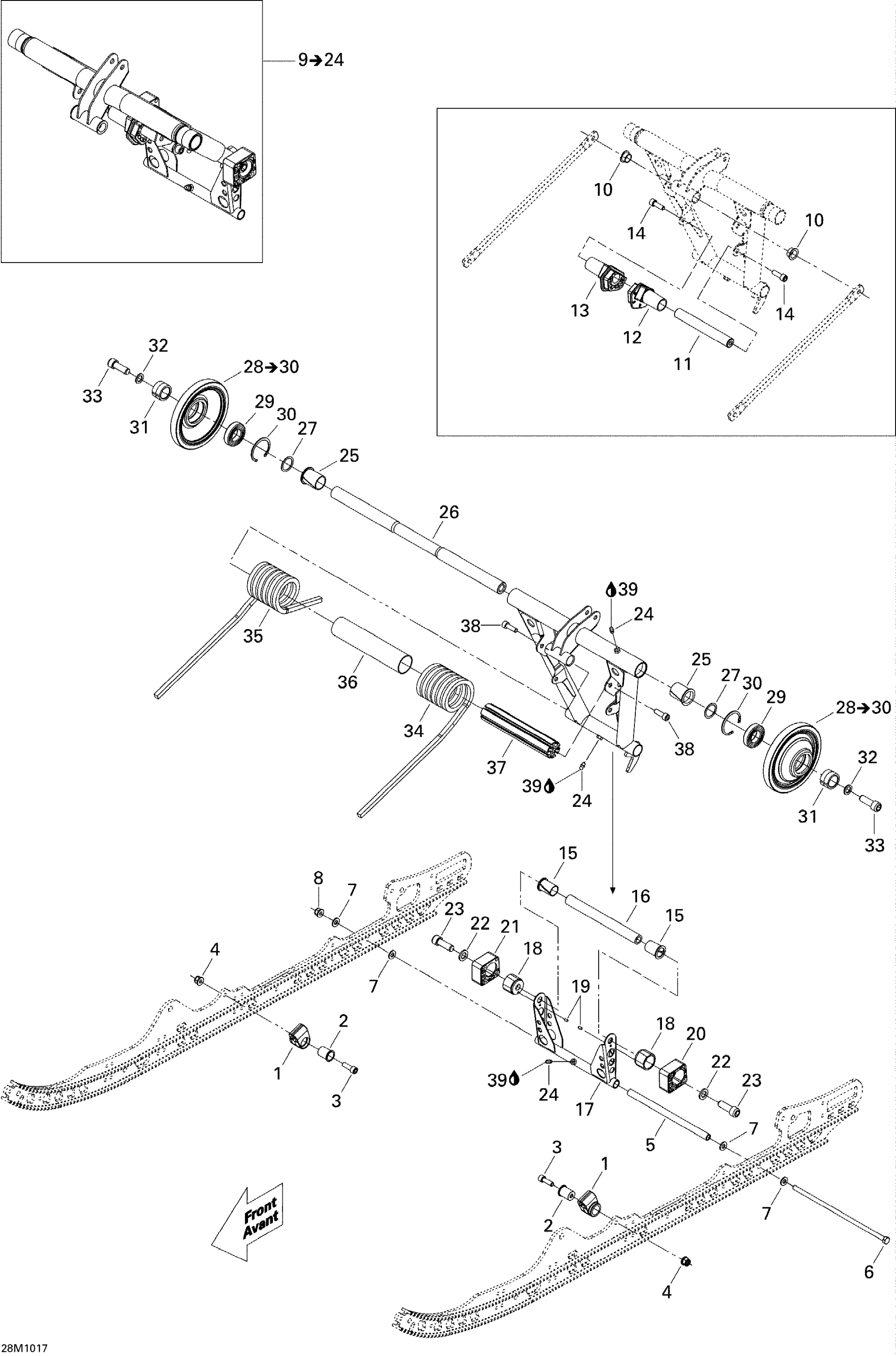 Схема узла: Rear Arm