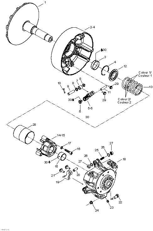 Схема узла: Pulley System 2