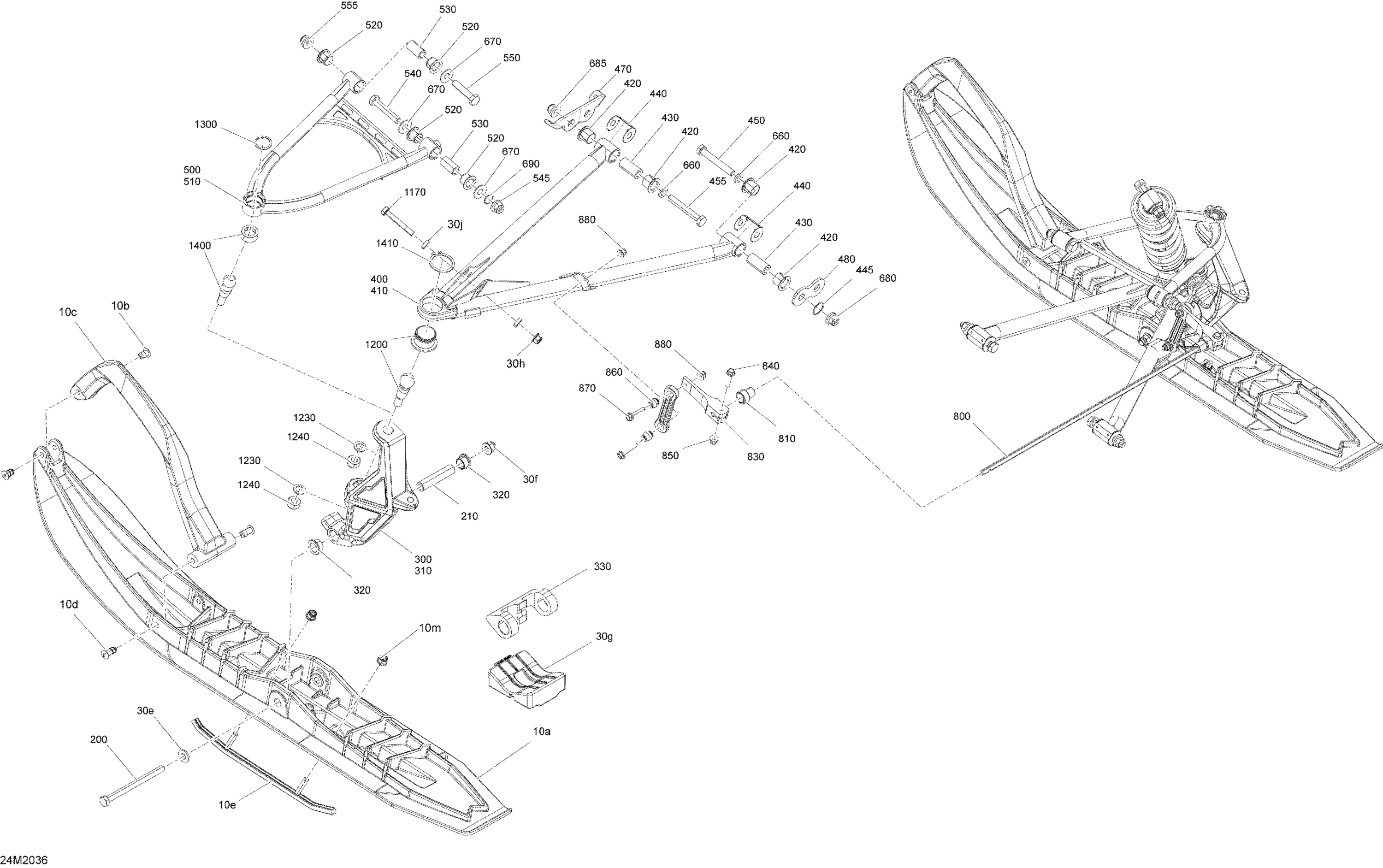 Suspension, Front - System - SPORT