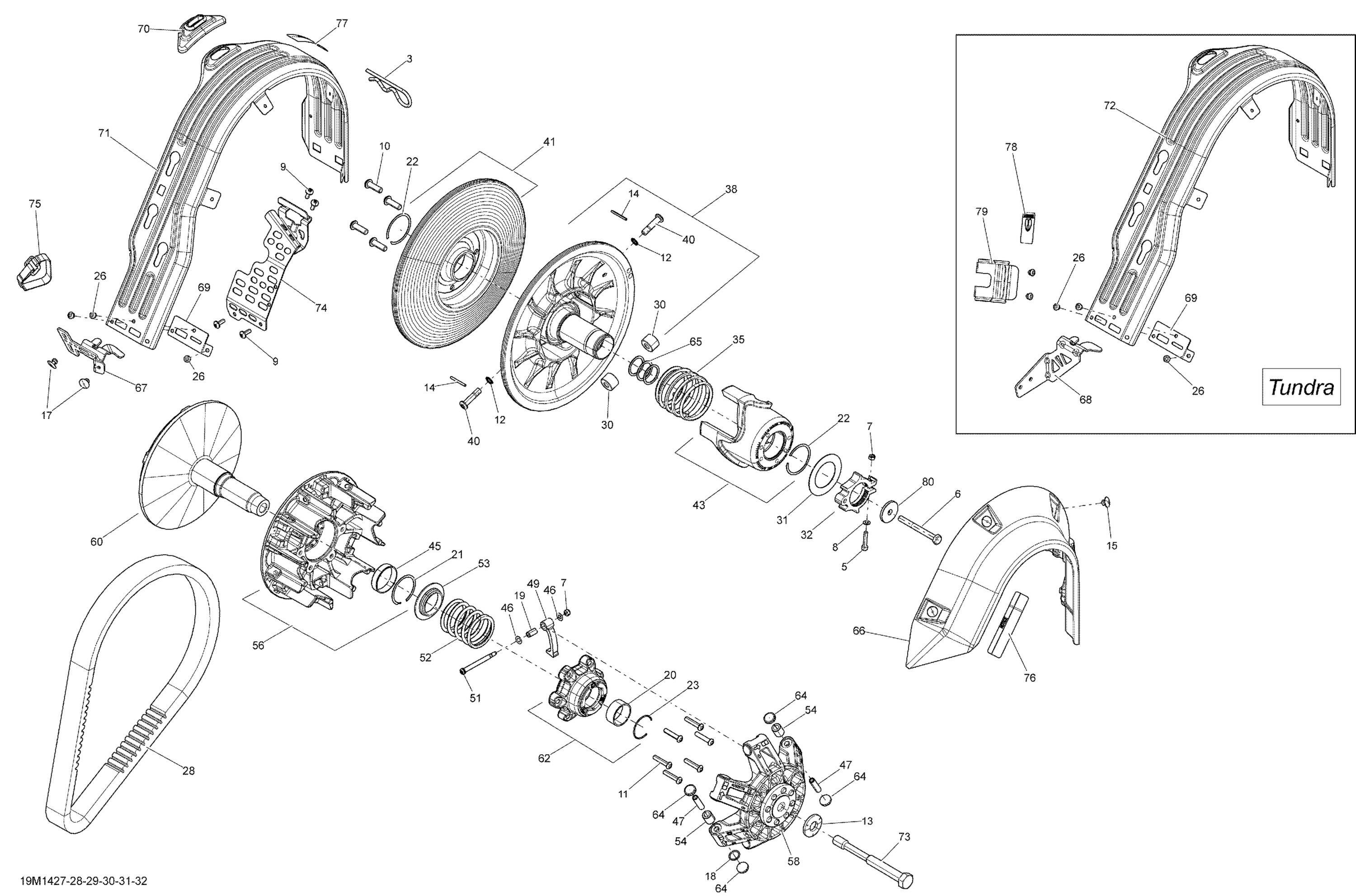 Схема узла: Pulley System