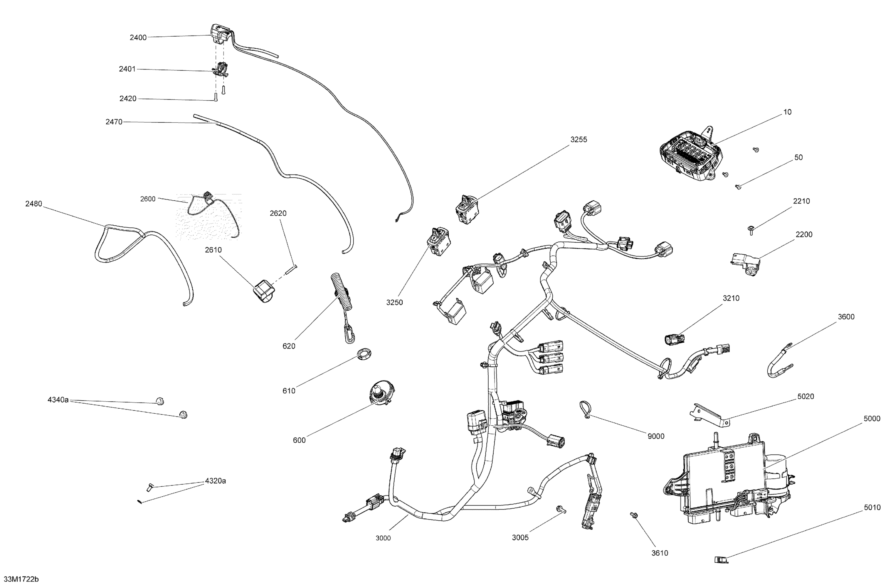 Electrical System - With Manual Start