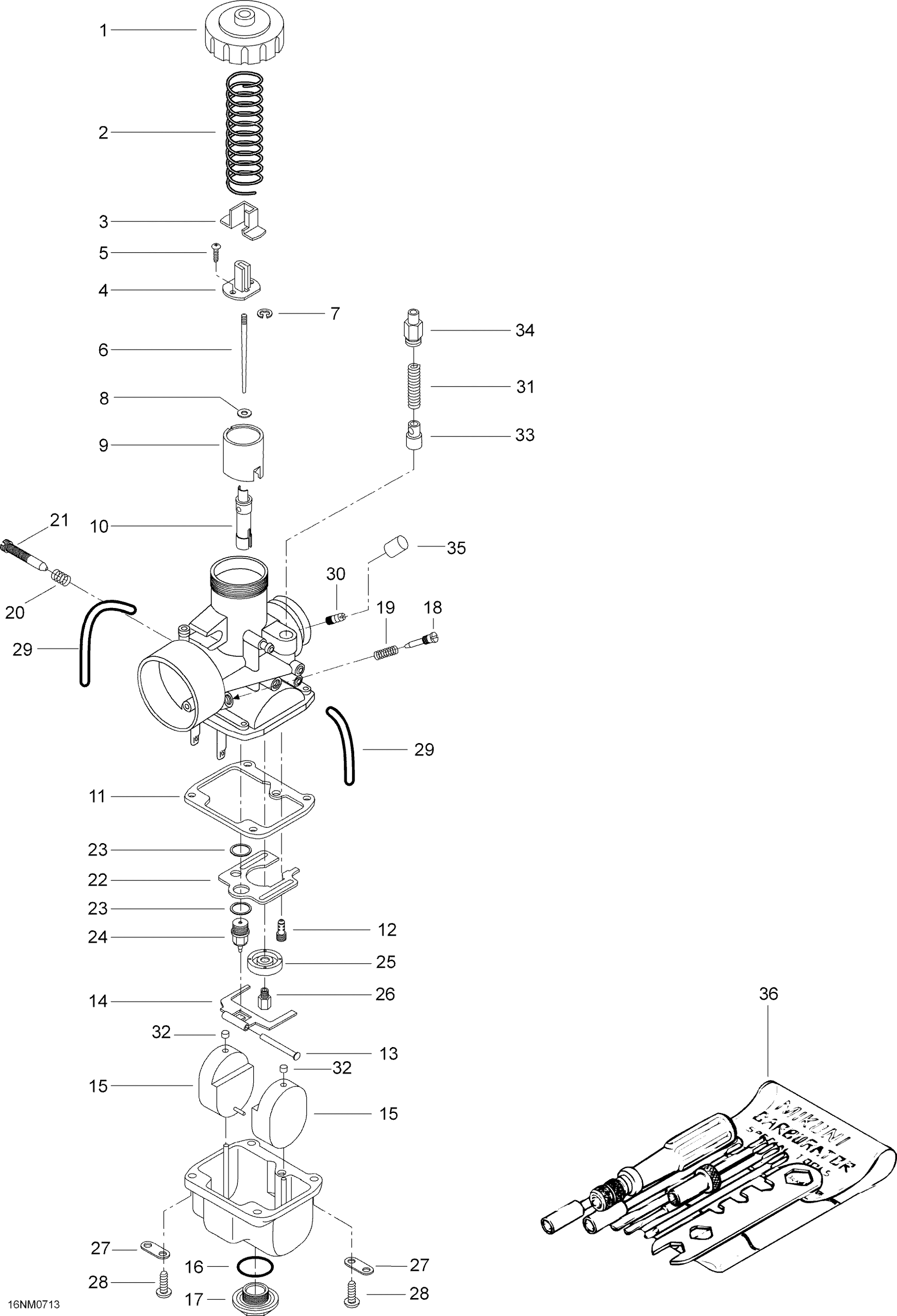 Схема узла: Carburetor