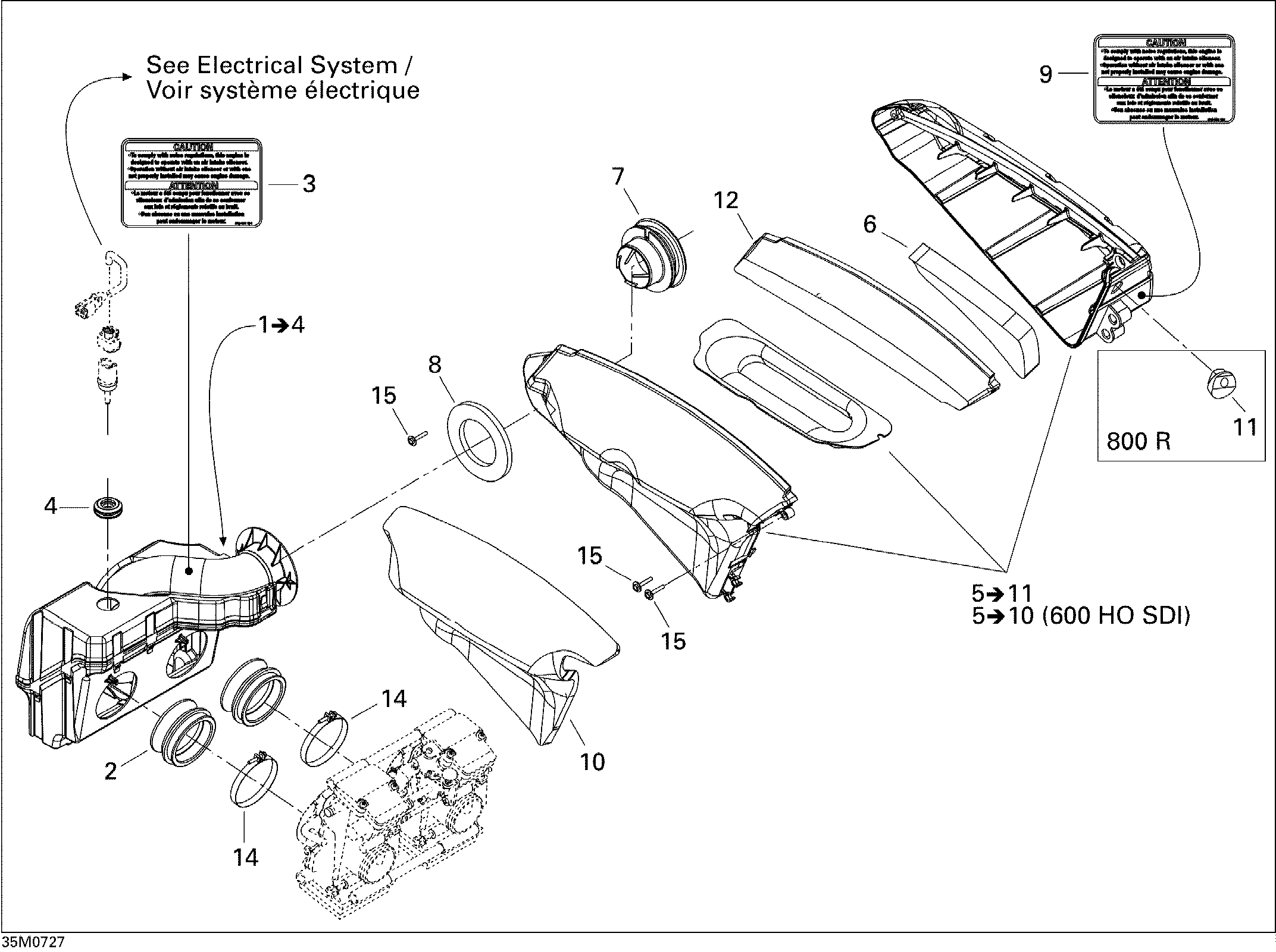 Air Intake System 800R